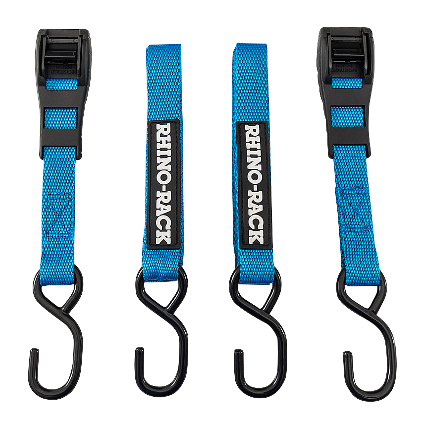 Rhino-Rack Tie-Down Strap with Hook Set of 2