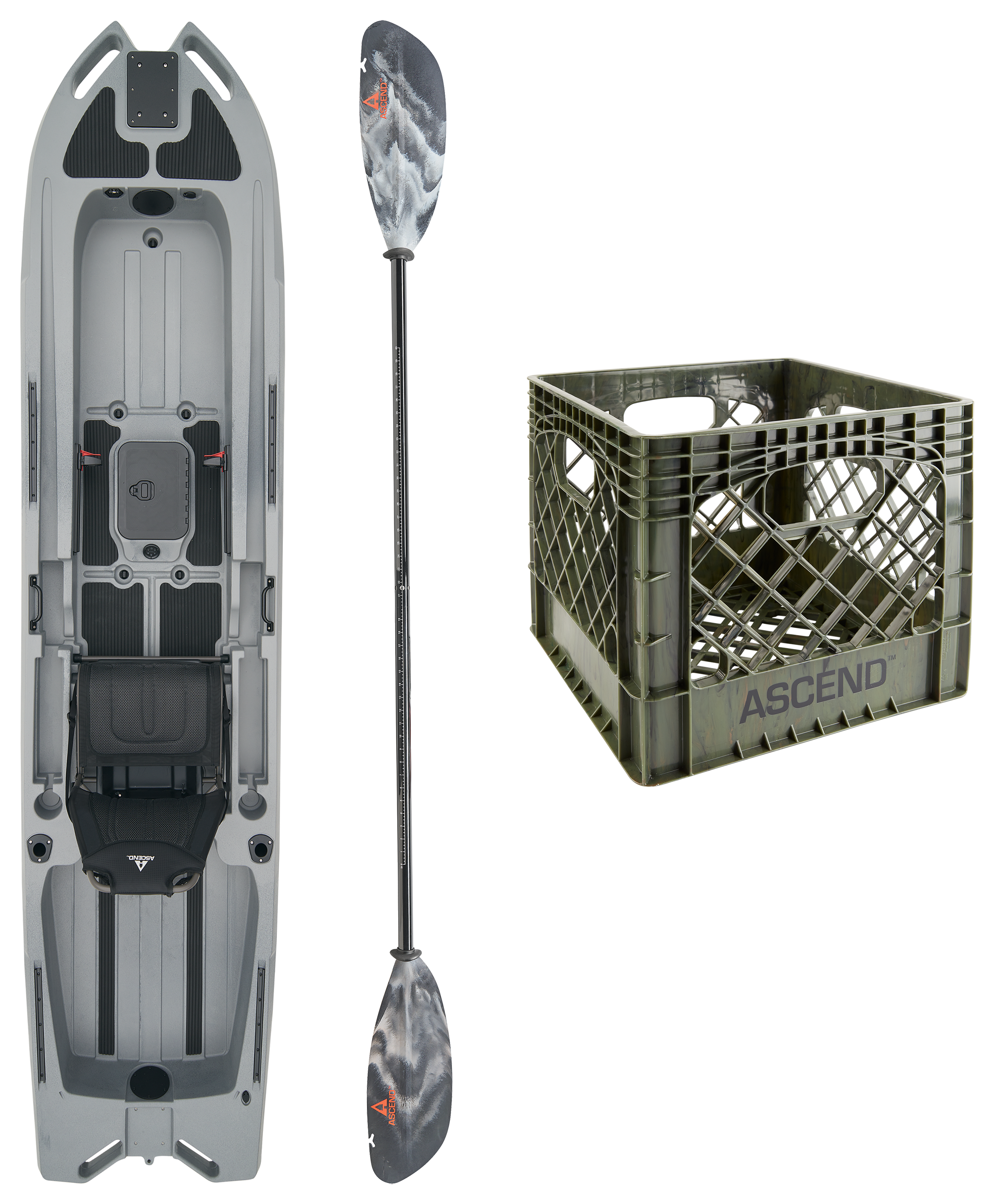 Ascend Ascend 133X Sit-On-Top Fishing Kayak Package - $1049.97 at Cabela's Program