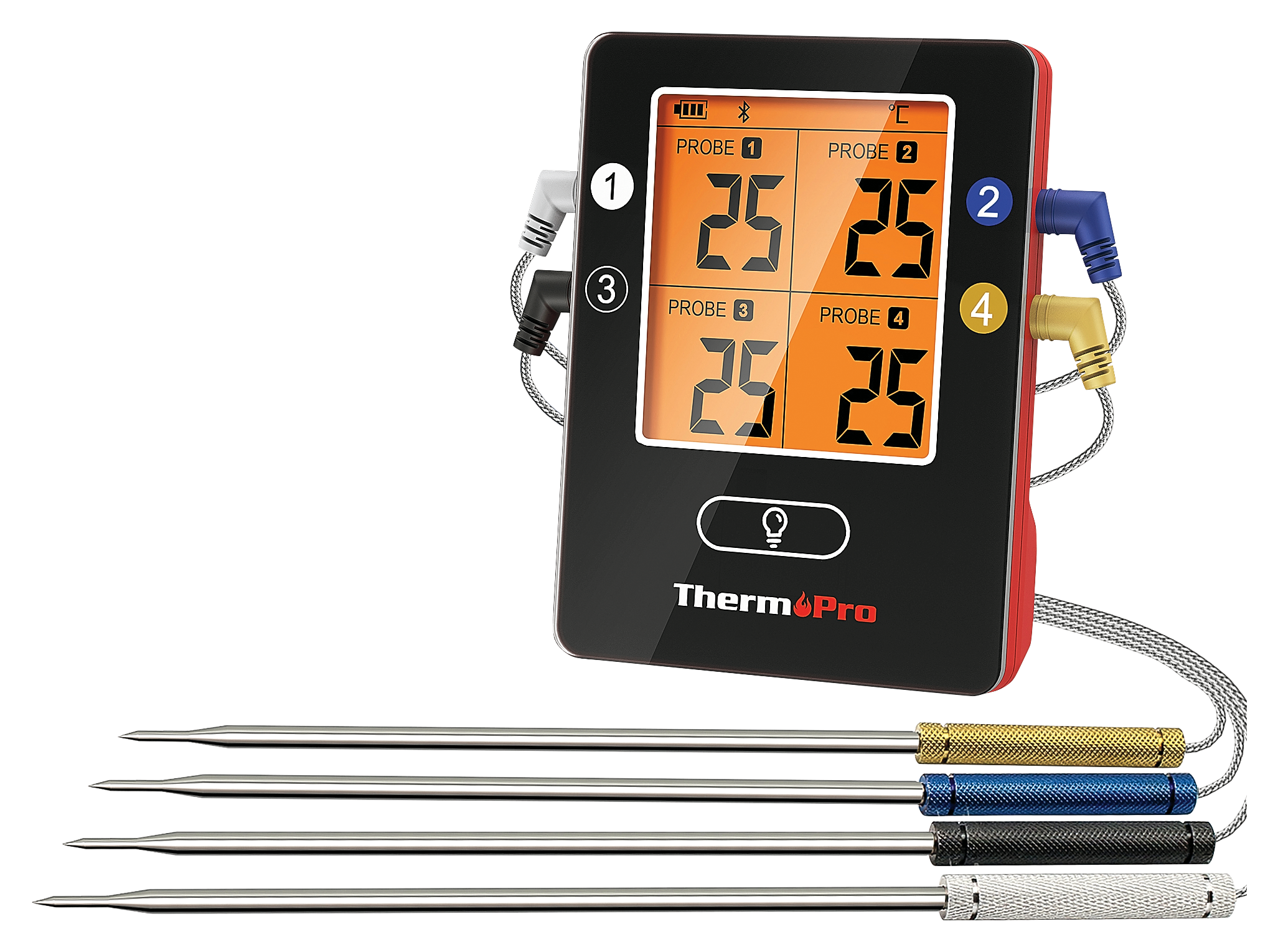 ThermoPro Smart Bluetooth 4-Probe Digital Meat Thermometer