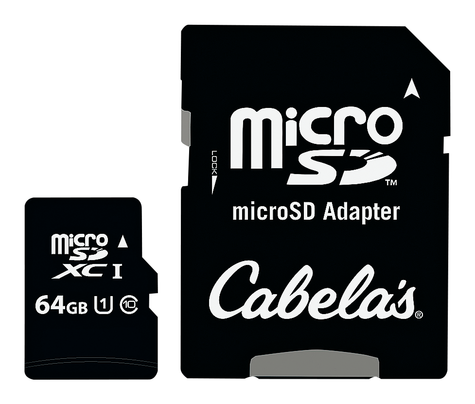 Cabela's Micro-SD Memory Card - 64 GB - Cabela's