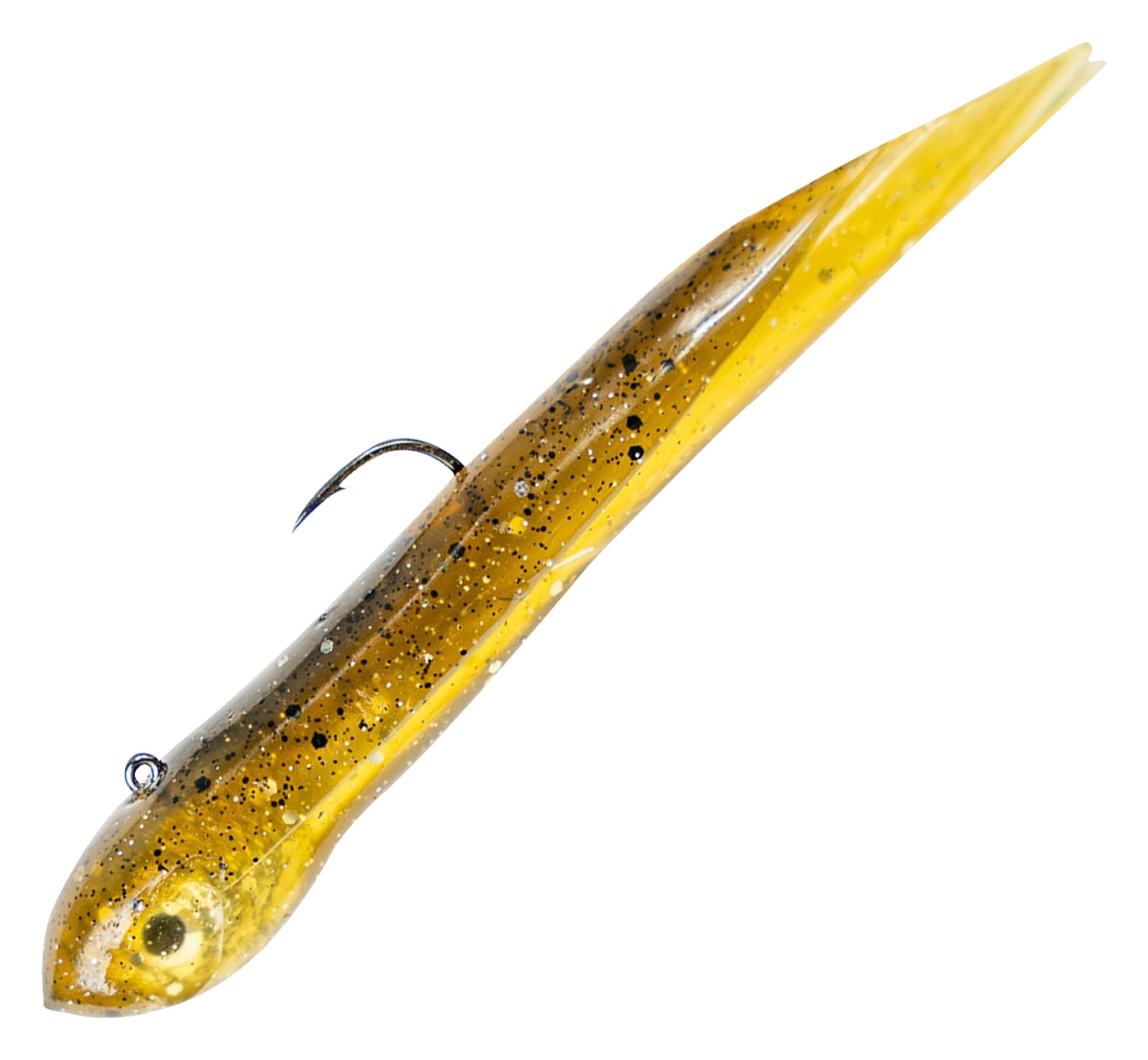 Image of The Original Hookup Baits - Brown Silver - 3″ - 1/4 oz.