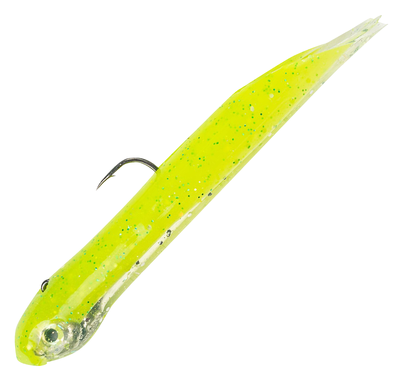 Image of The Original Hookup Baits - Glow Green - 3″ - 1/4 oz.