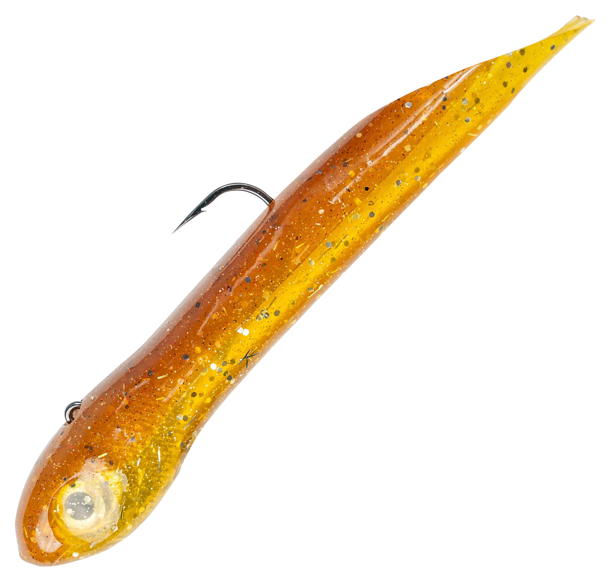 Image of The Original Hookup Baits - Brown Silver - 5″ - 1-1/2 oz.