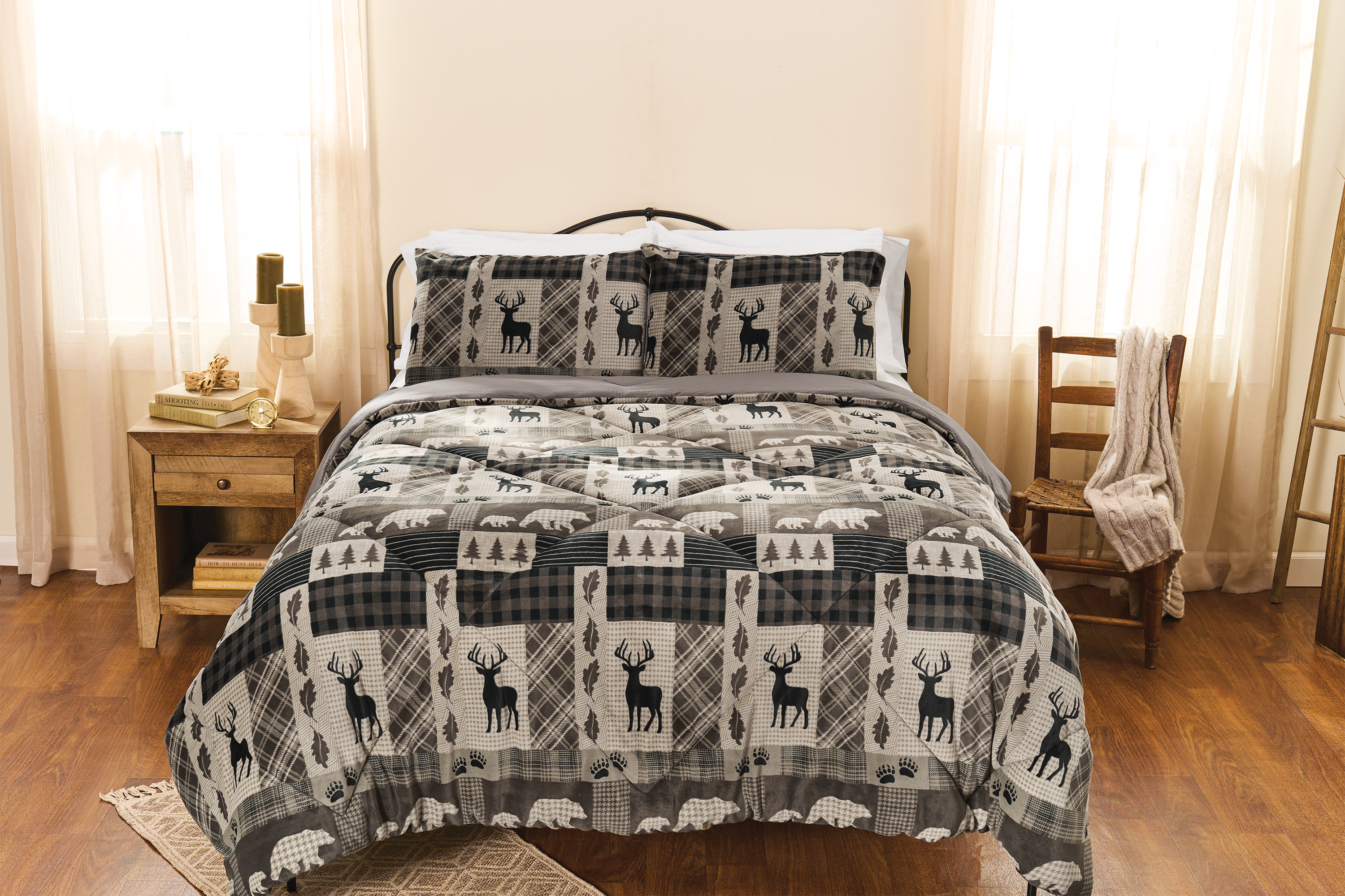 White River Home Hazy Terrain Collection Comforter Set - Full