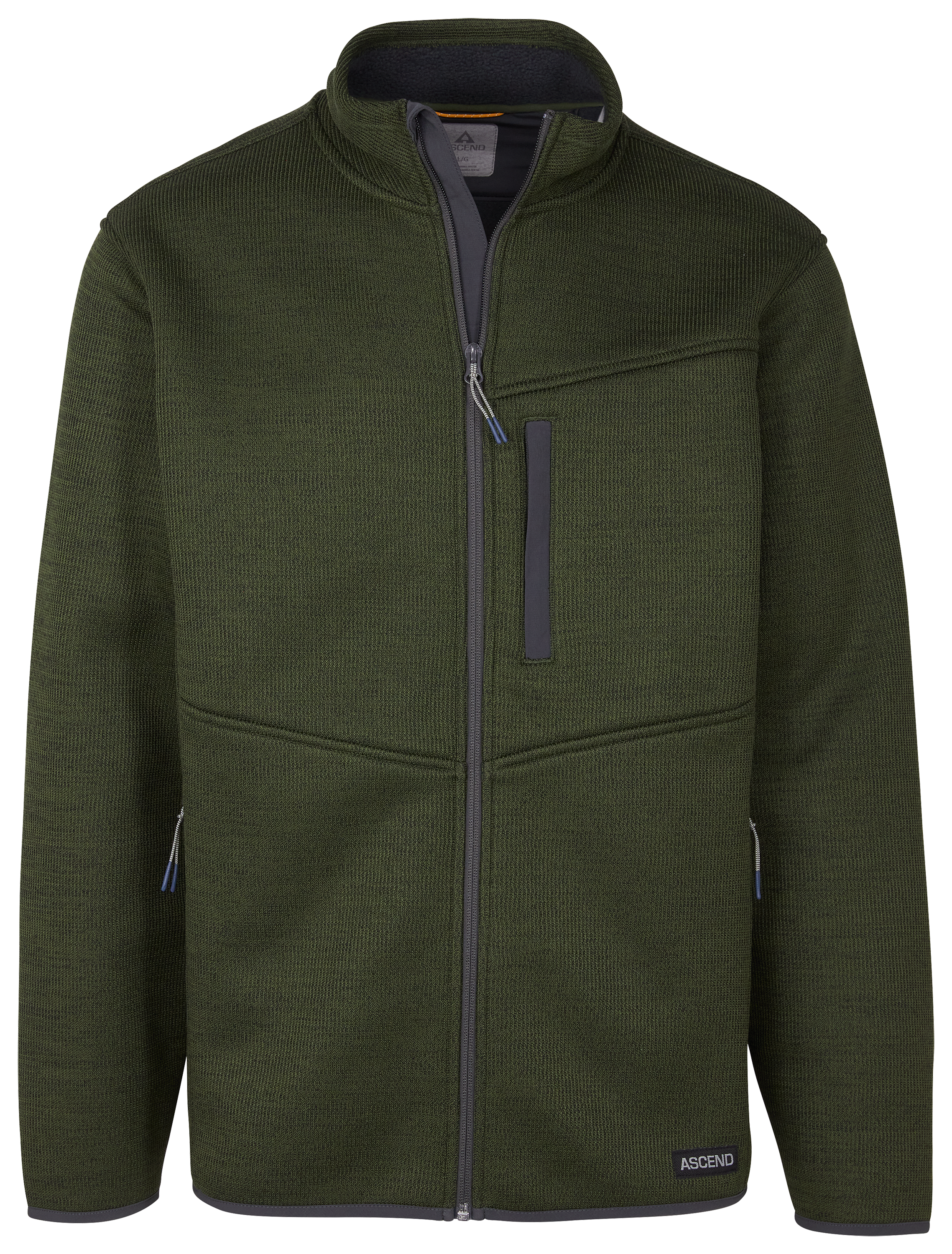 Image of Ascend Exploration Bonded Jacket for Men - Rifle Green - M