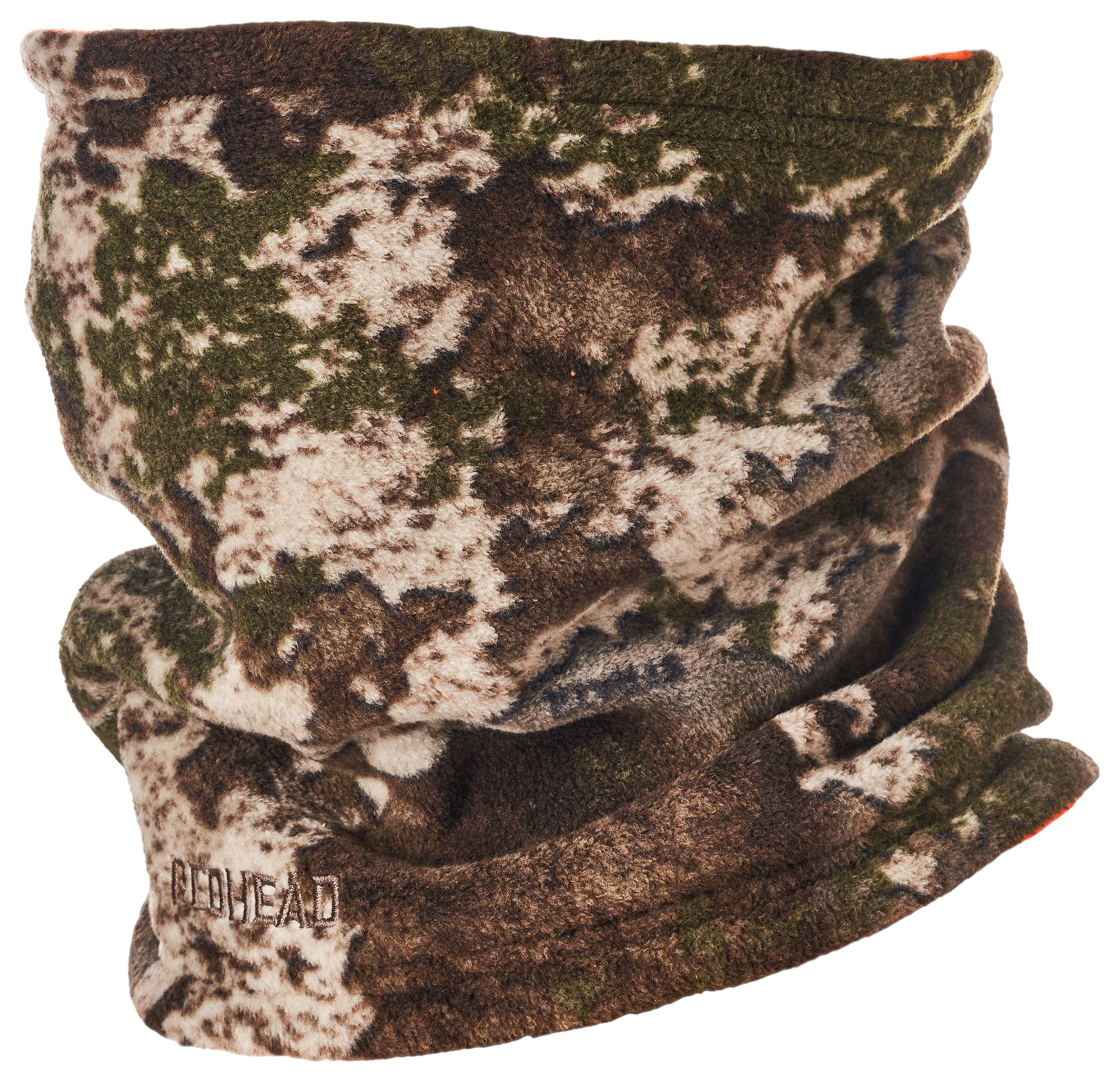 RedHead Reversible Blaze Fleece Neck Gaiter for Men - TrueTimber Strata