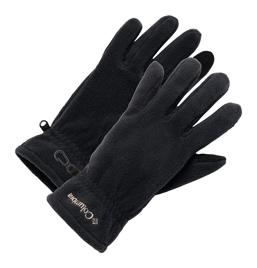 Image of Columbia Benton Springs II Fleece Gloves for Ladies - Black - M