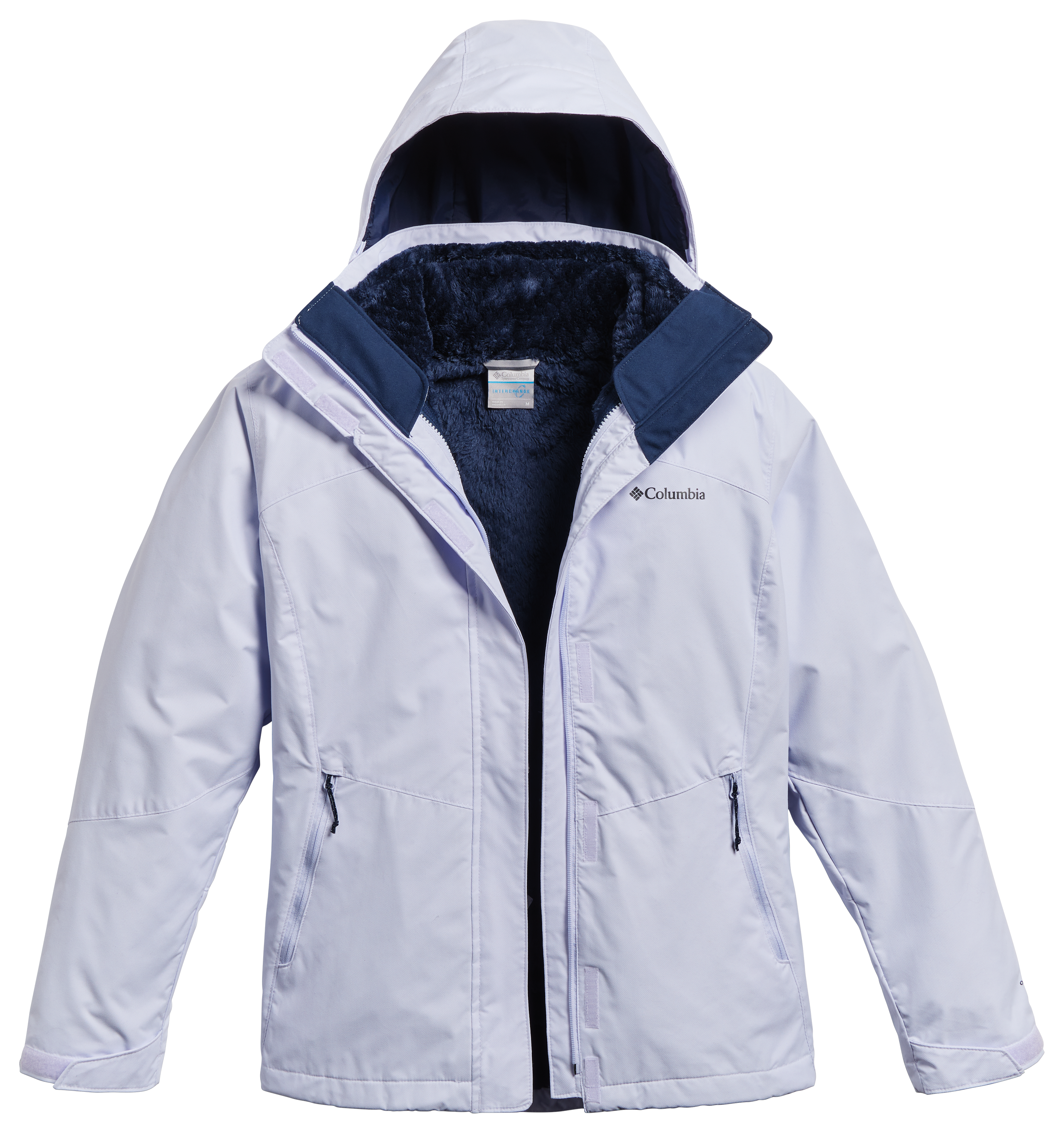 Image of Columbia Bugaboo III Fleece Interchange Jacket for Ladies - Snowdrift - S