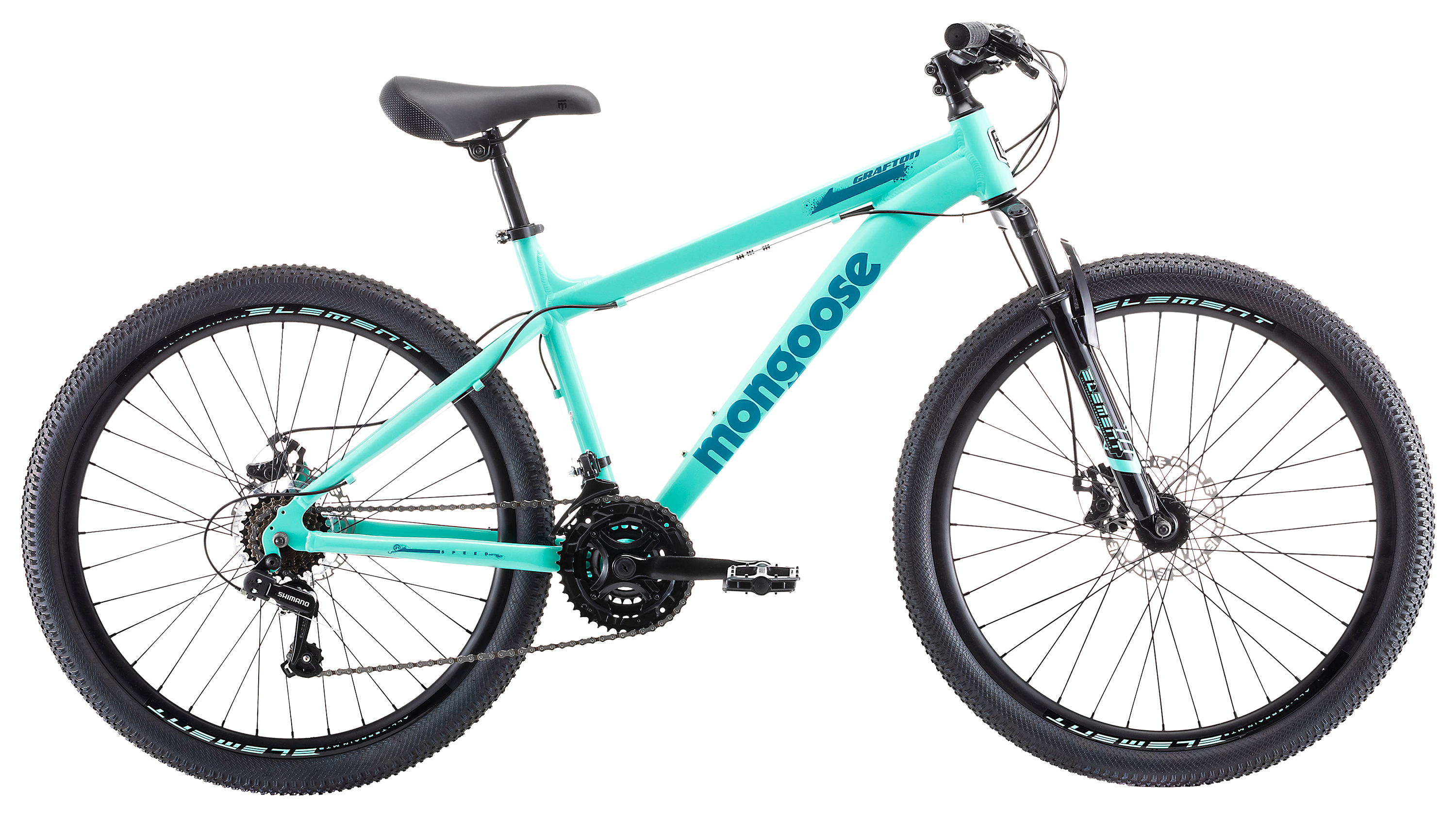 Image of Mongoose Grafton Mountain Bike - Teal