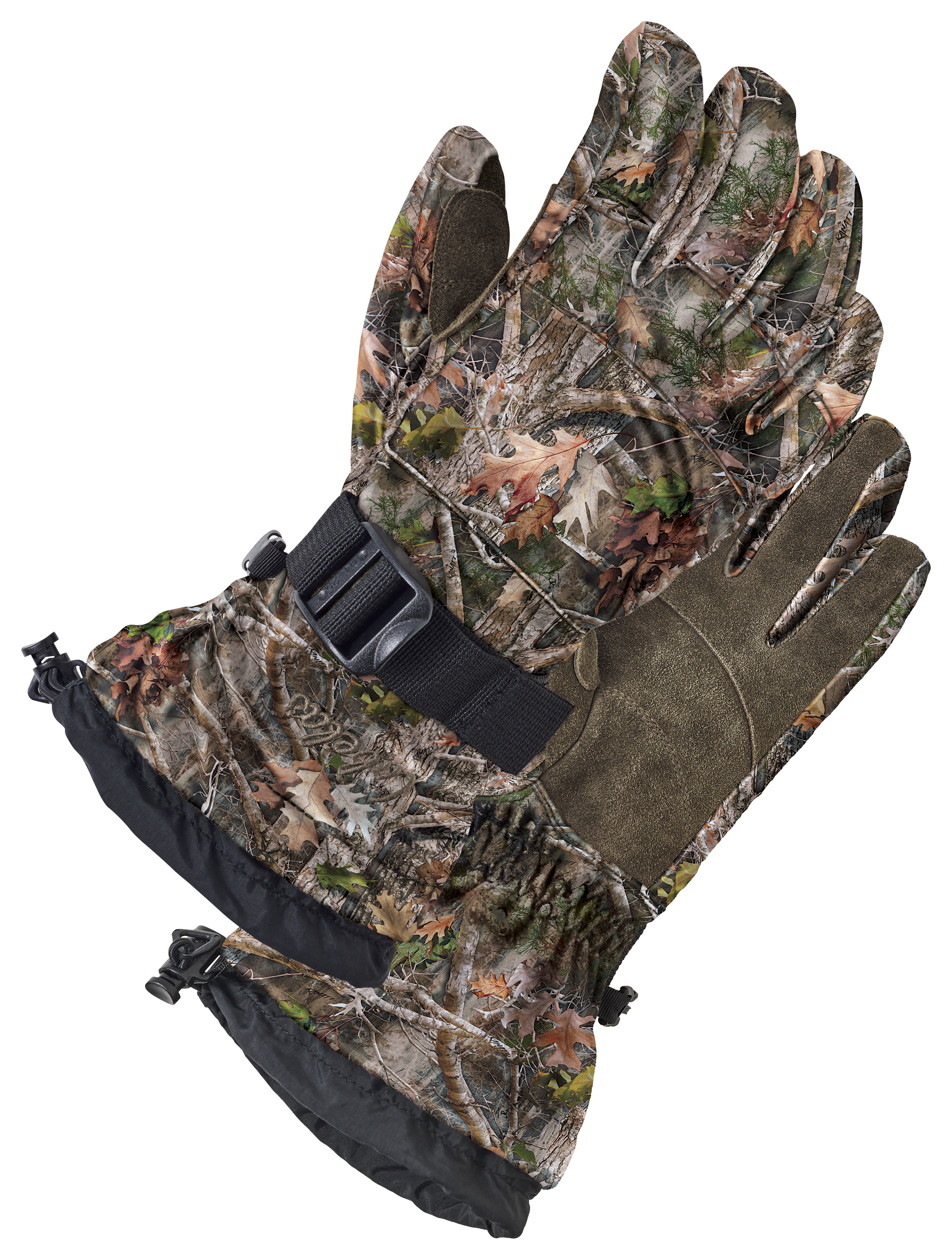 Image of Cabela's Extreme BONE-DRY Shooting Gloves for Men - TrueTimber Kanati - L