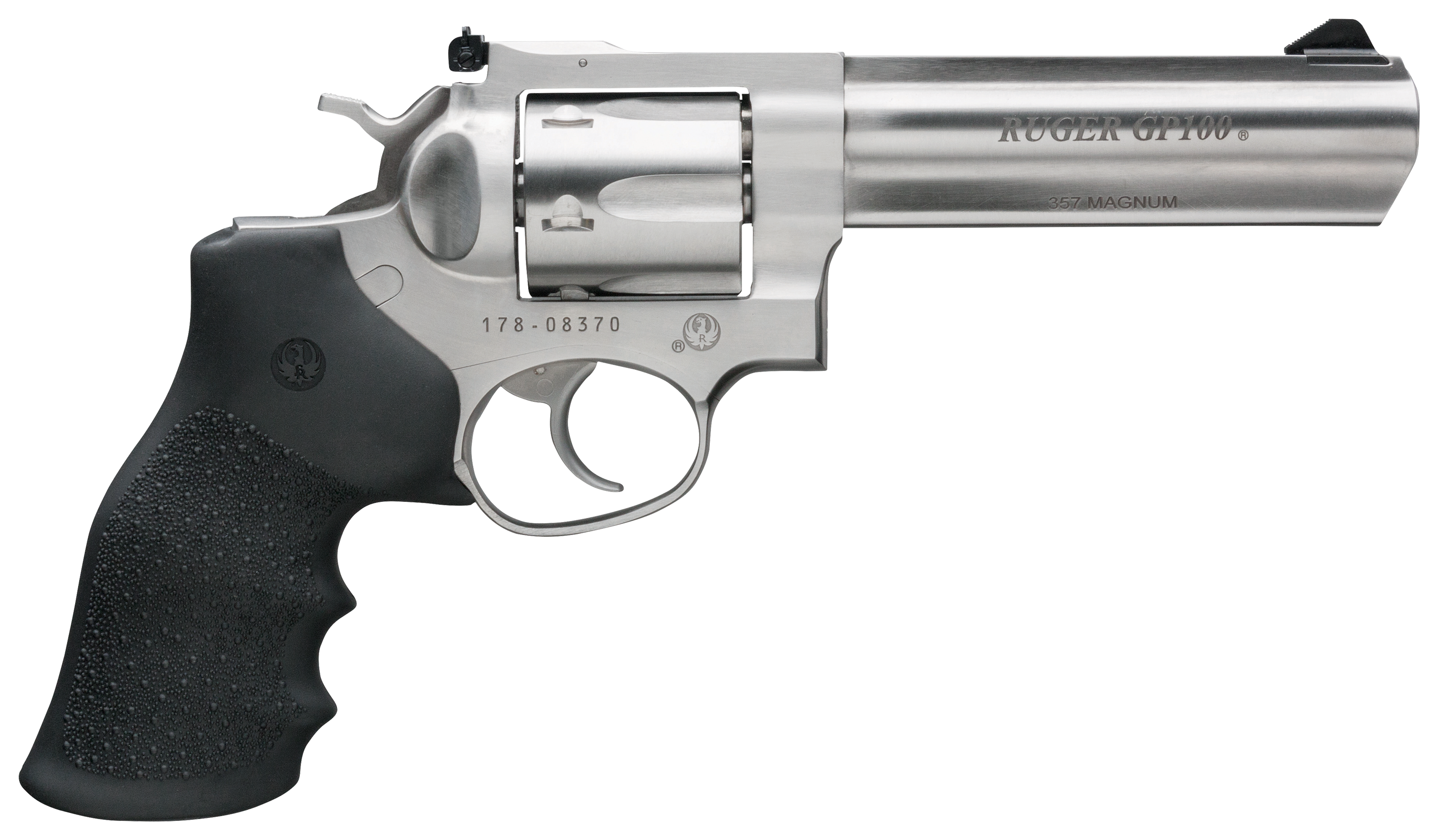 Ruger GP100 DoubleAction Revolver  Stainless Steel  5