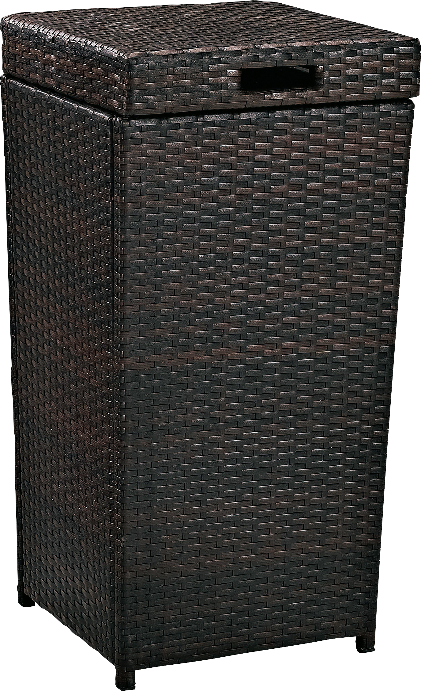 Crosley Palm Harbor Wicker Trash Bin