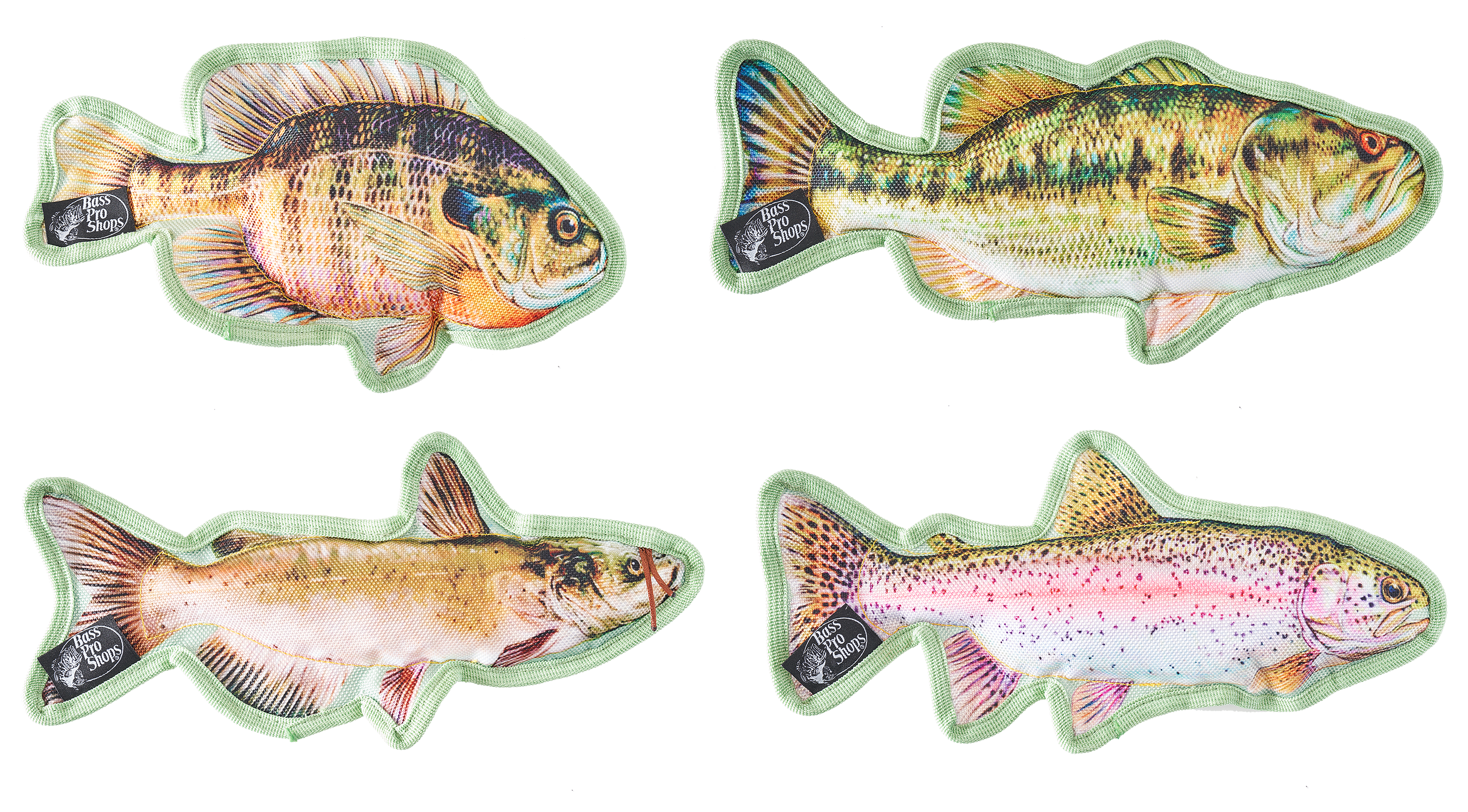 Bass Pro Shops Assorted Freshwater Fish Dog Toys - Bass Pro Shops