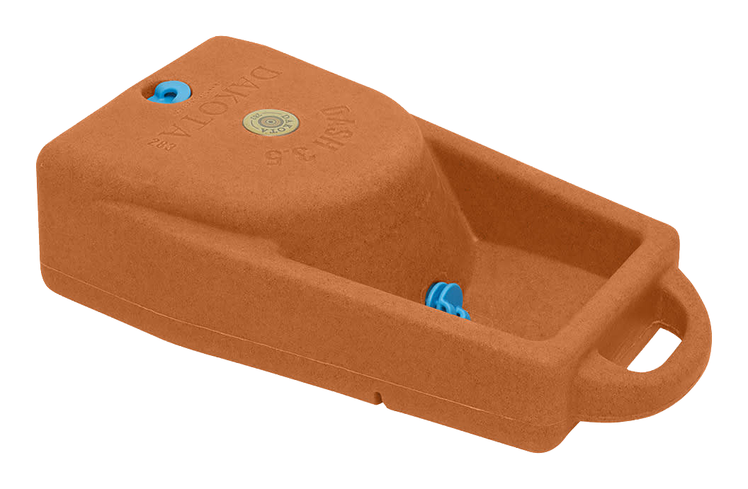 Dakota 283 Dash 3.5 Watering System Portable Dog Water Bowl with Dakota Guard - Orange - Dakota 283