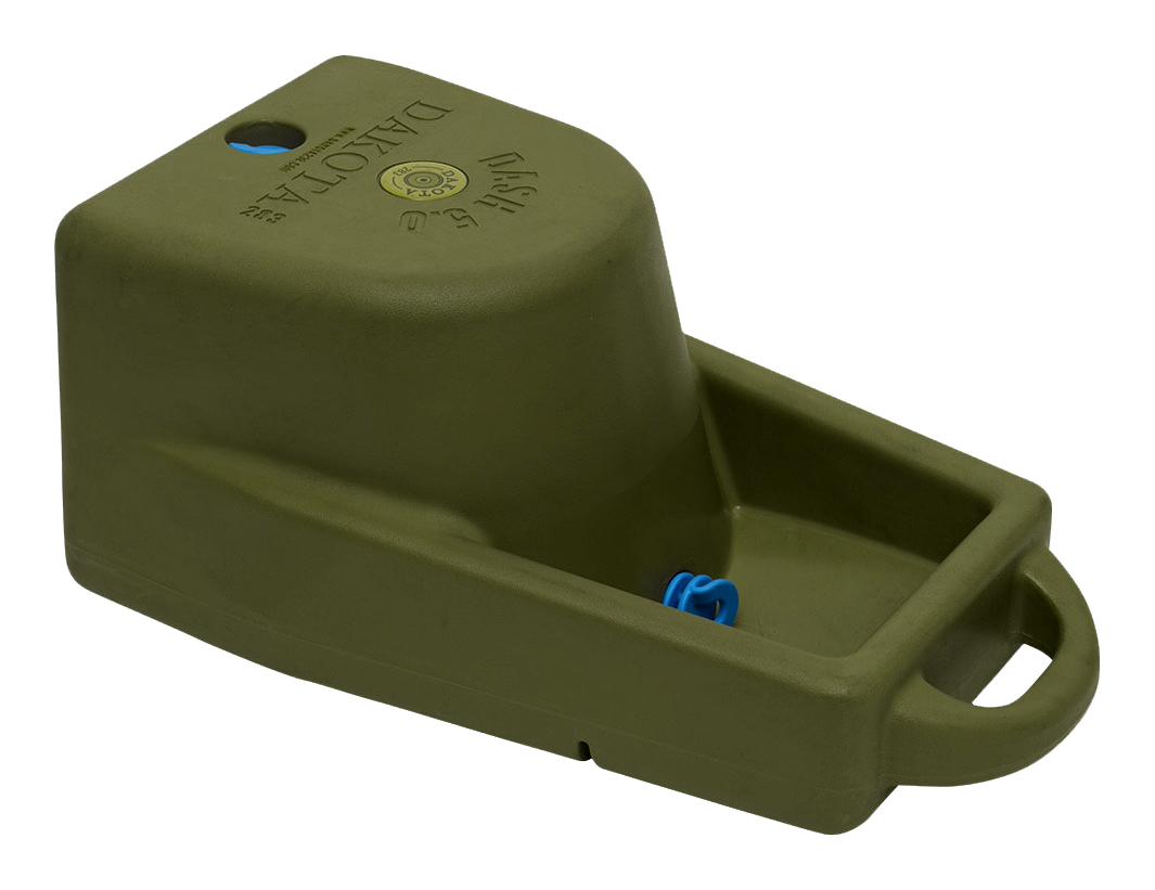 Dakota 283 Dash 5.0 Watering System Portable Dog Water Bowl with Dakota Guard - Olive - Dakota 283