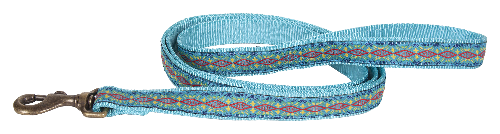 Pendleton Pet Diamond River Leash - Turquoise