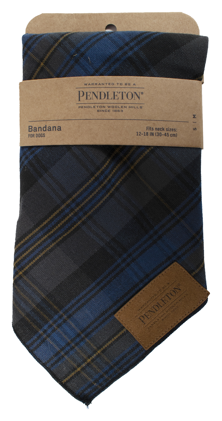 Pendleton Pet Plaid Bandana - Crescent Lake - 24' - Pendleton Pet