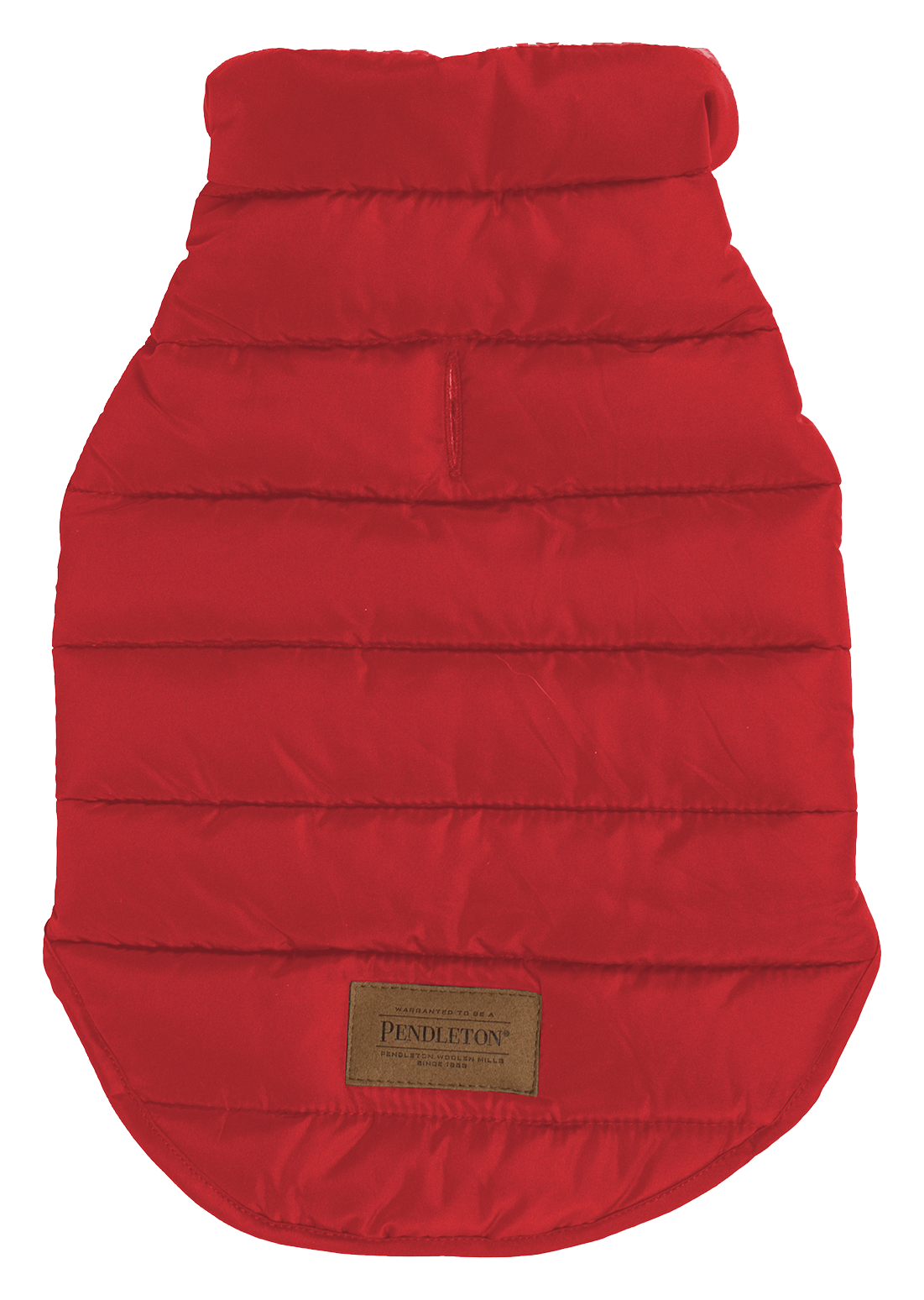 Pendleton Pet Pilot Rock Puffer Dog Coat - Pilot Rock Red - XS - 12″-17″ - Pendleton Pet