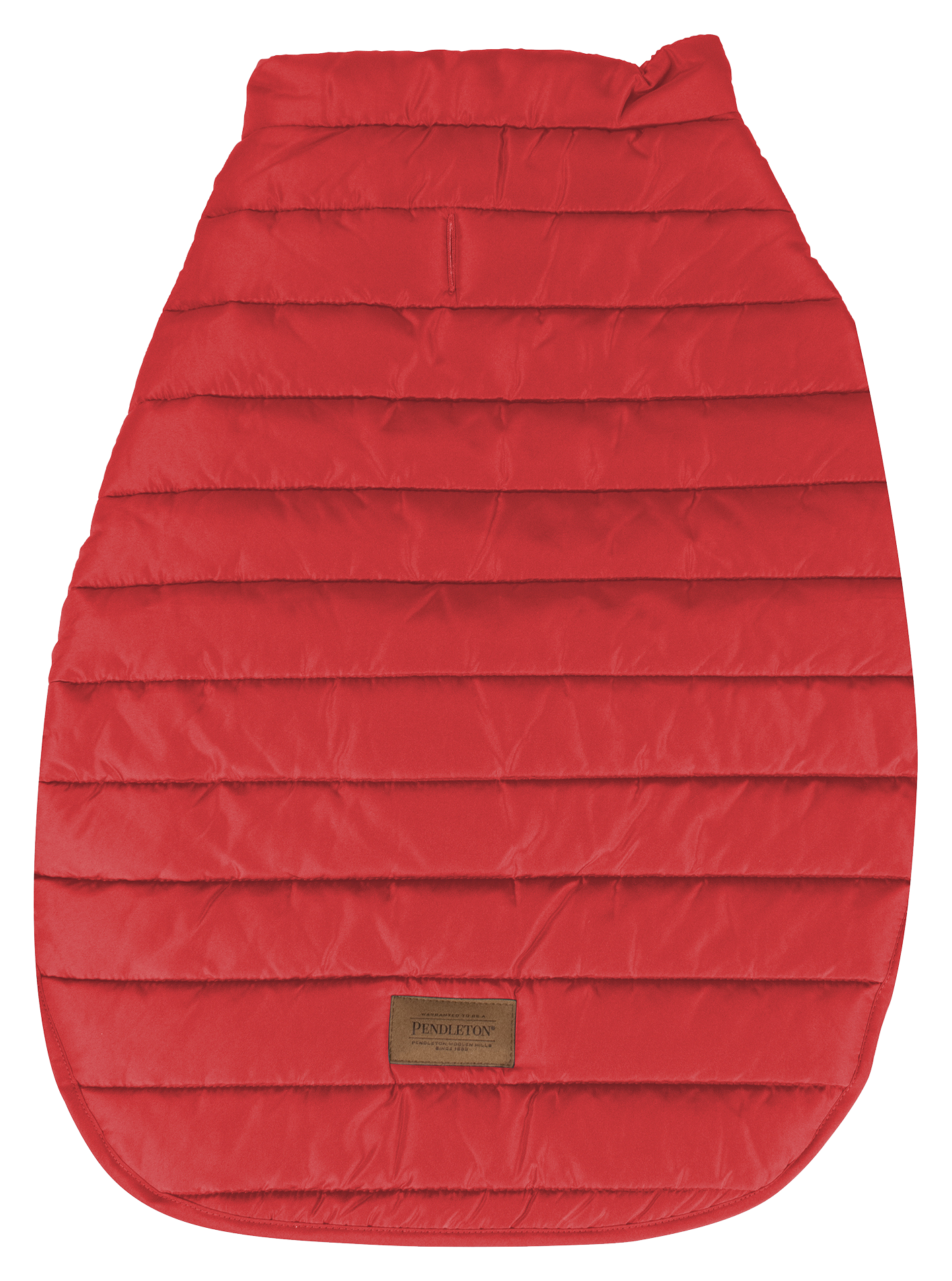 Pendleton Pet Pilot Rock Puffer Dog Coat - Pilot Rock Red - XL - 31″-41″ - Pendleton Pet