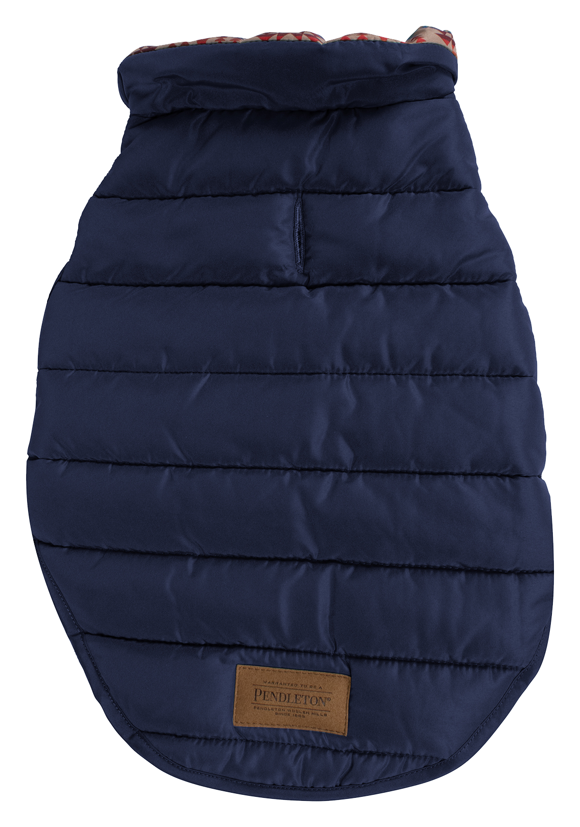 Pendleton Pet Pilot Rock Puffer Dog Coat - Pilot Rock Navy - S - 17″-22.5″ - Pendleton Pet