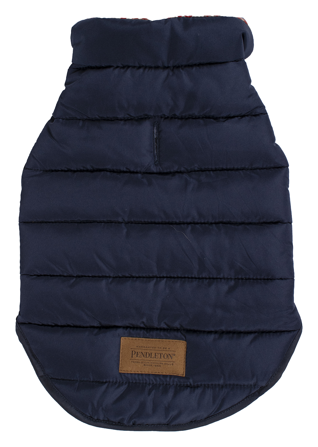 Pendleton Pet Pilot Rock Puffer Dog Coat - Pilot Rock Navy - XS - 12″-17″ - Pendleton Pet