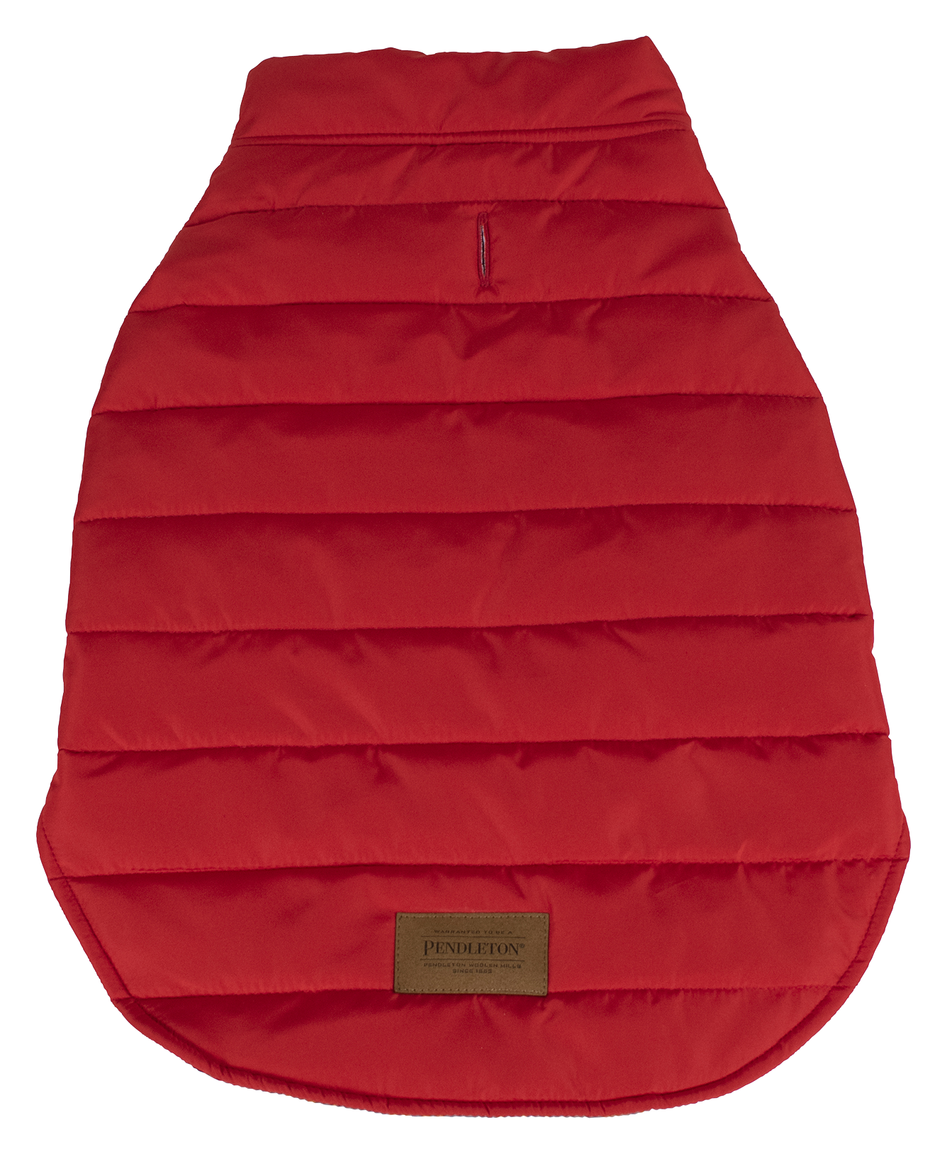 Pendleton Pet Pilot Rock Puffer Dog Coat - Pilot Rock Red - M - 21″-29″ - Pendleton Pet