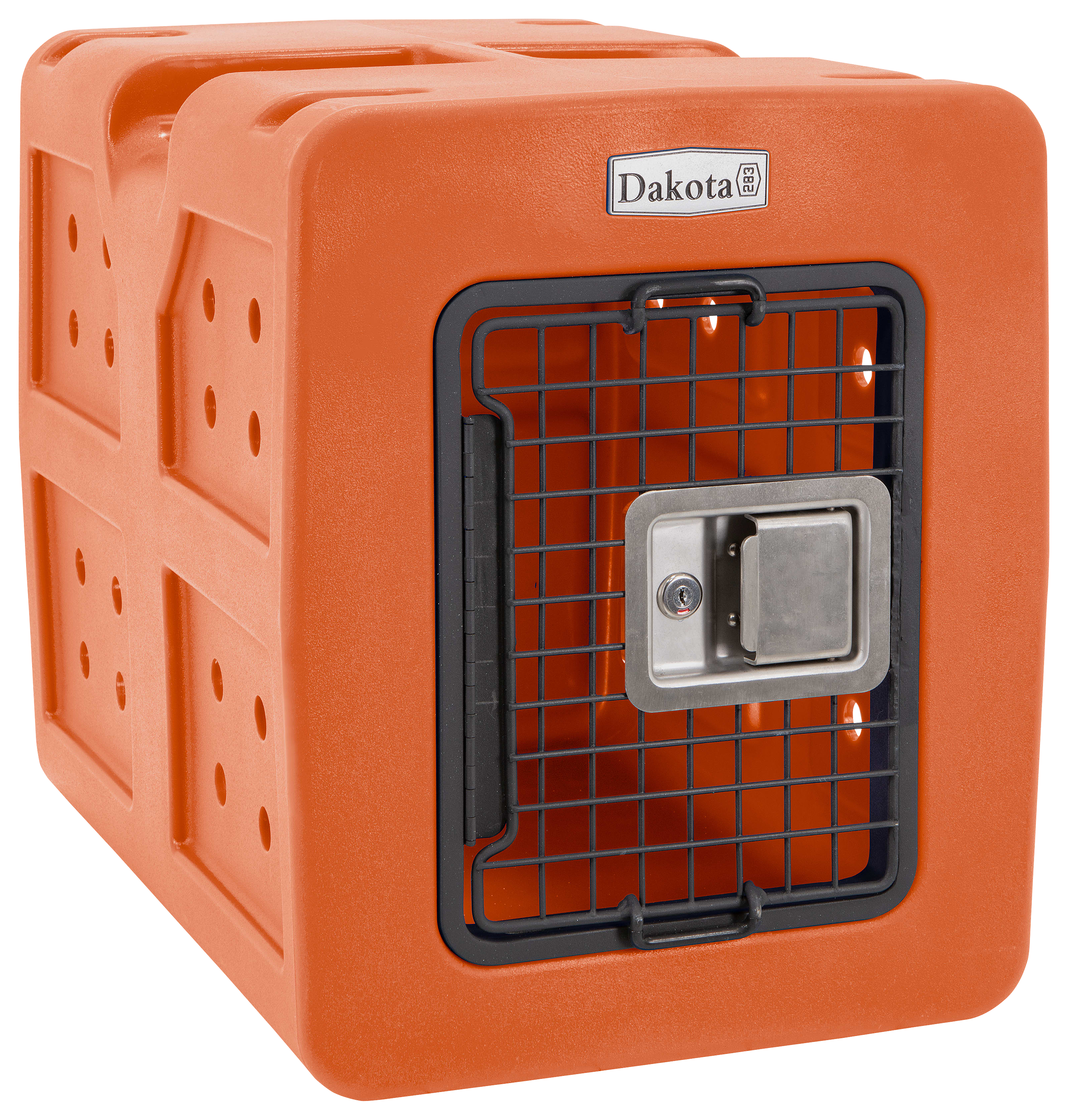 Dakota 283 G3 Framed Door Dog Kennel - Orange - Small - Dakota 283