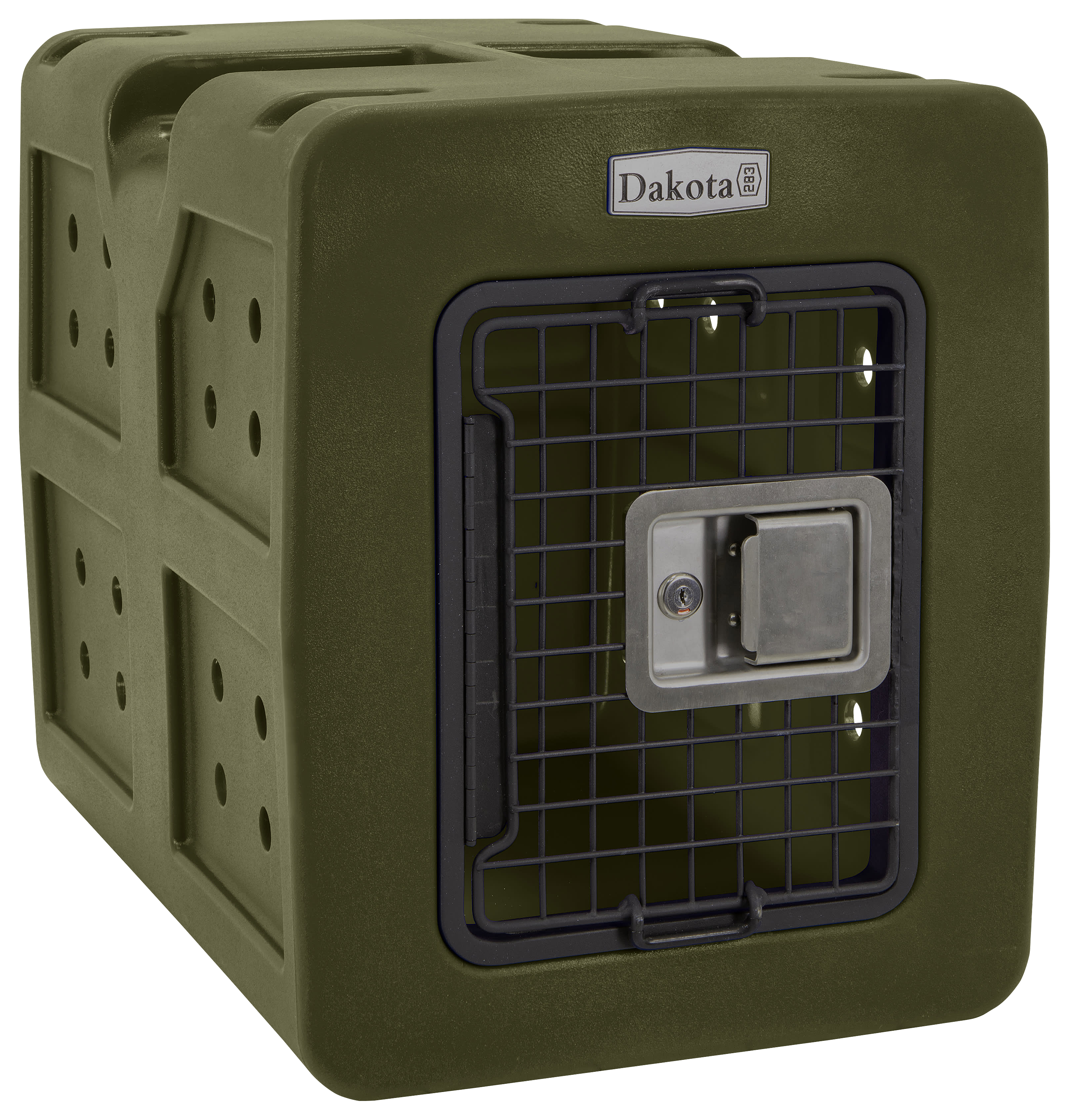 Dakota 283 G3 Framed Door Dog Kennel - Olive - Small - Dakota 283