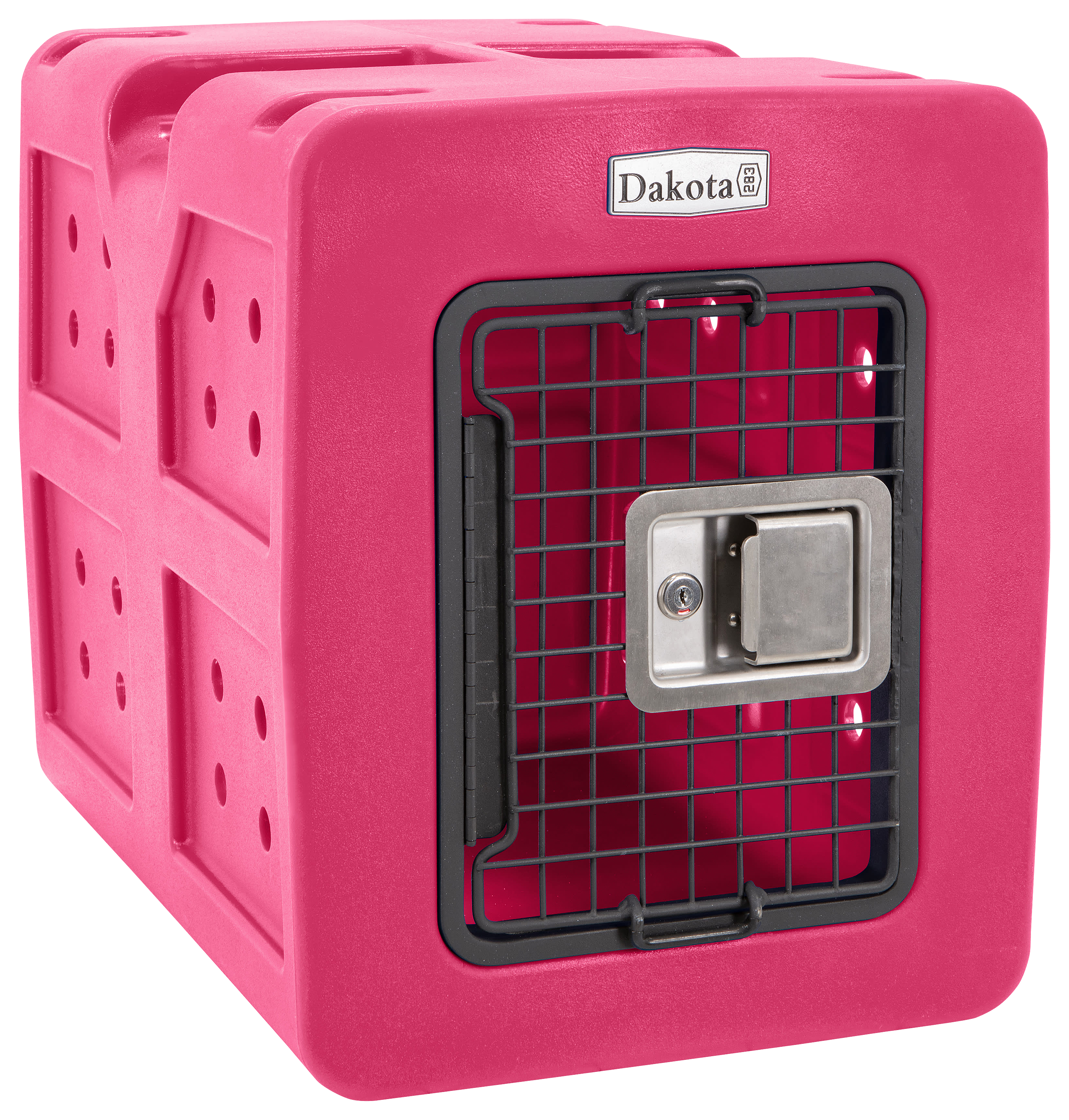 Dakota 283 G3 Framed Door Dog Kennel - Pink - Small - Dakota 283