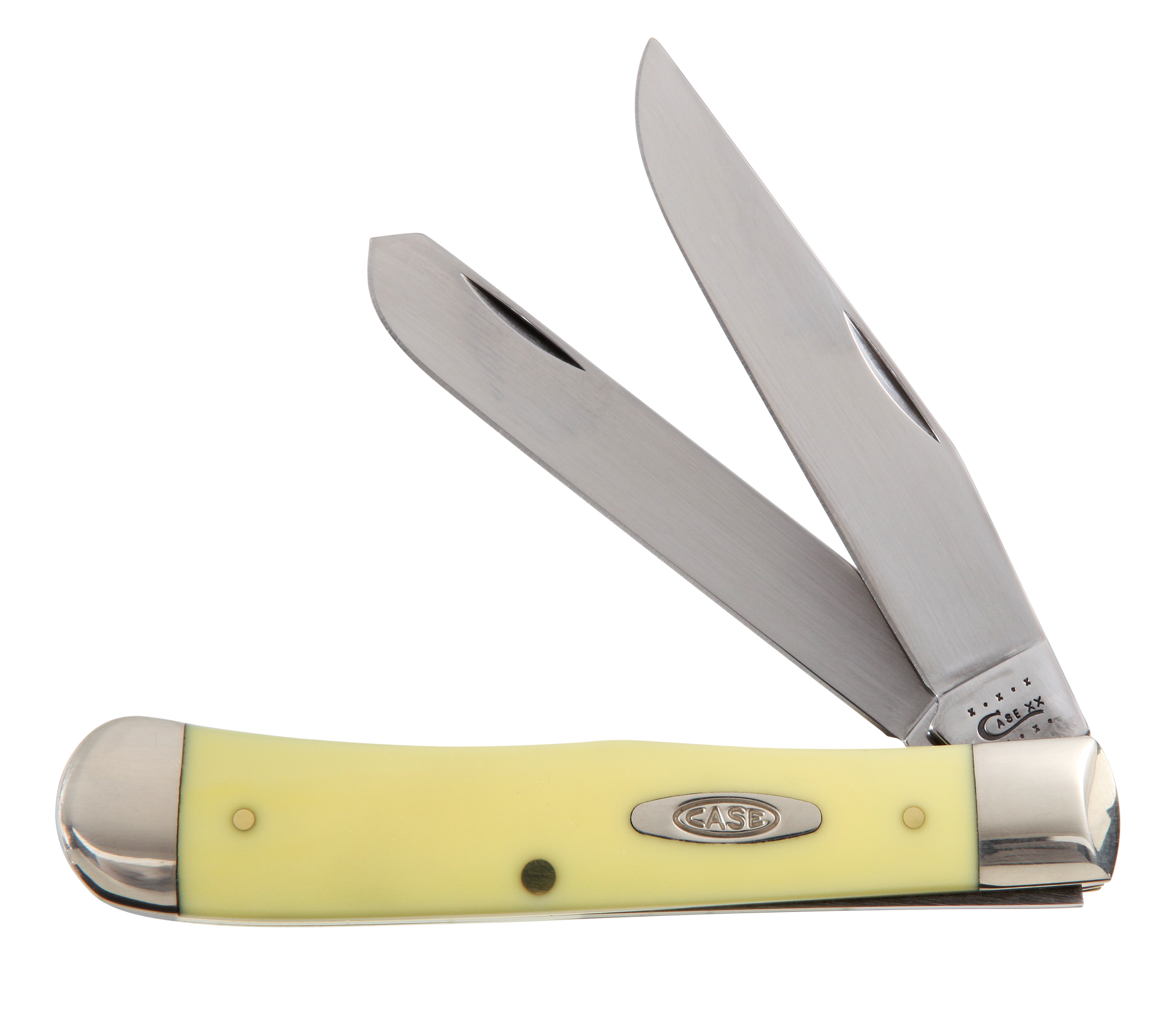 Image of Case Yellow Handle Trapper Pocket Knife