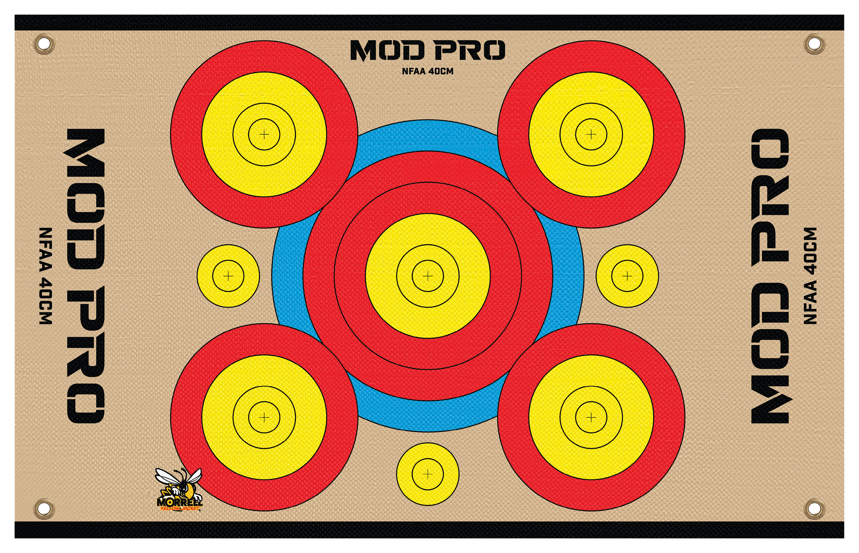 Morrell Yellow Jacket MOD Pro Archery Target NFAA 40CM and 60CM Face Wrap - Morrell