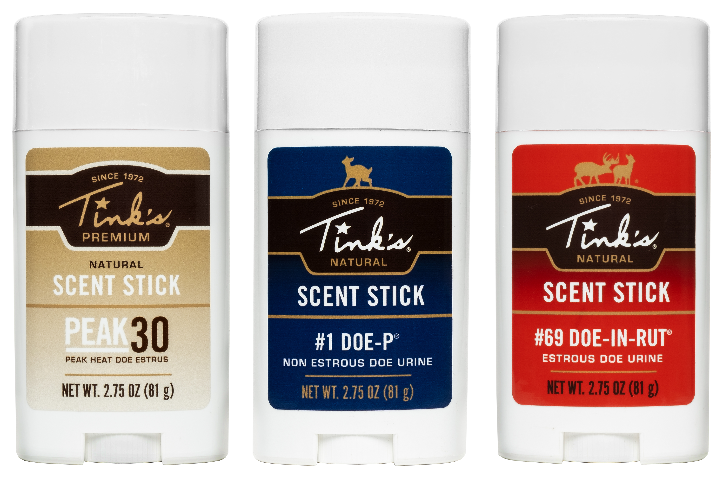 Tink's Natural Scent Stick 3-Pack - Tinks