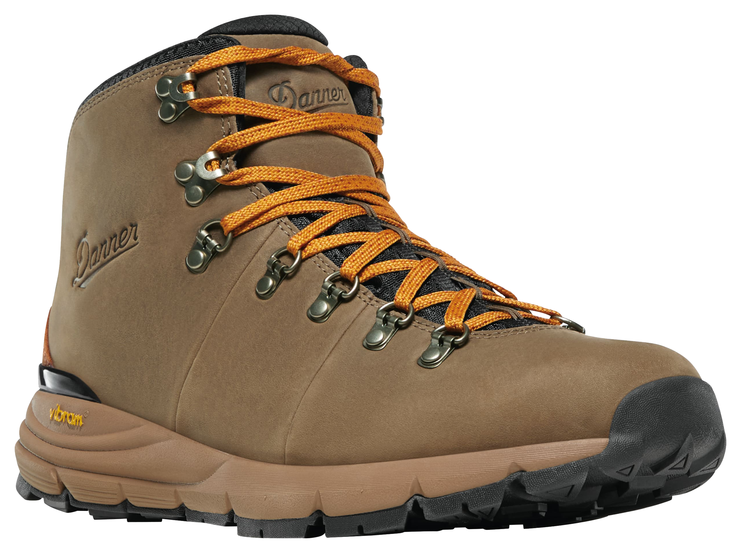 Image of Danner Mountain 600 Waterproof Hiking Boots for Men - Chocolate Chip/Golden Oak - 7.5M