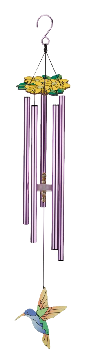 Regal Art & Gift Regal Art &Gift Purple Coronet Hummingbird Floral Chime - $59.99 at Cabela's Program