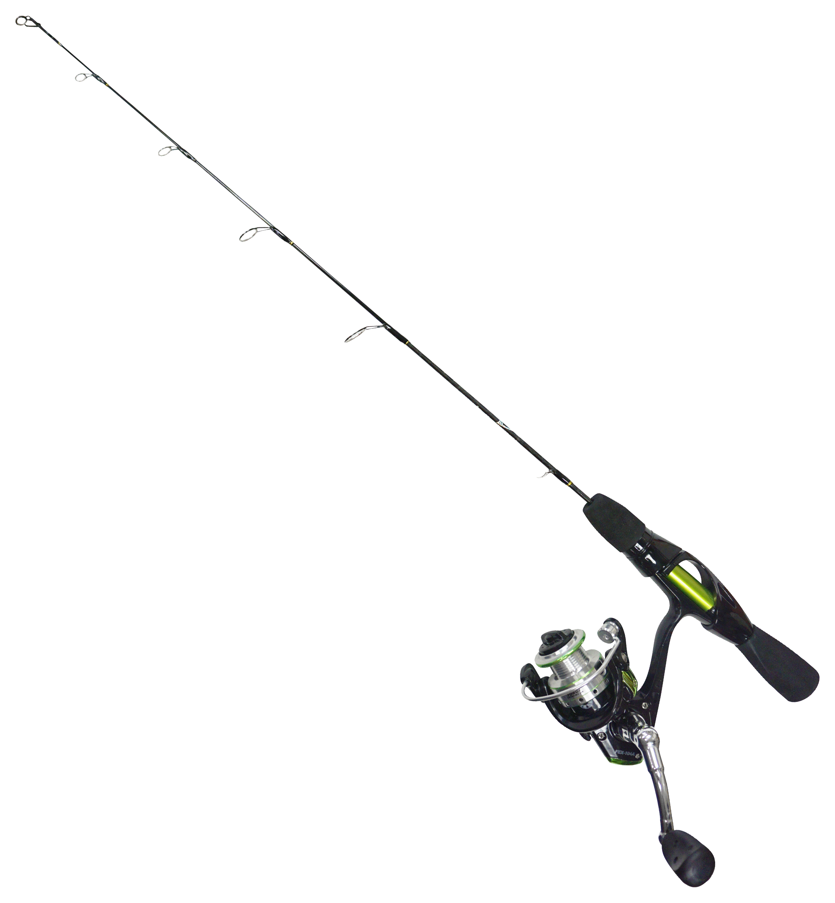 Image of HT Enterprises Forge Extreme DX Ice Spinning Combo - 24″ - Ultra Light