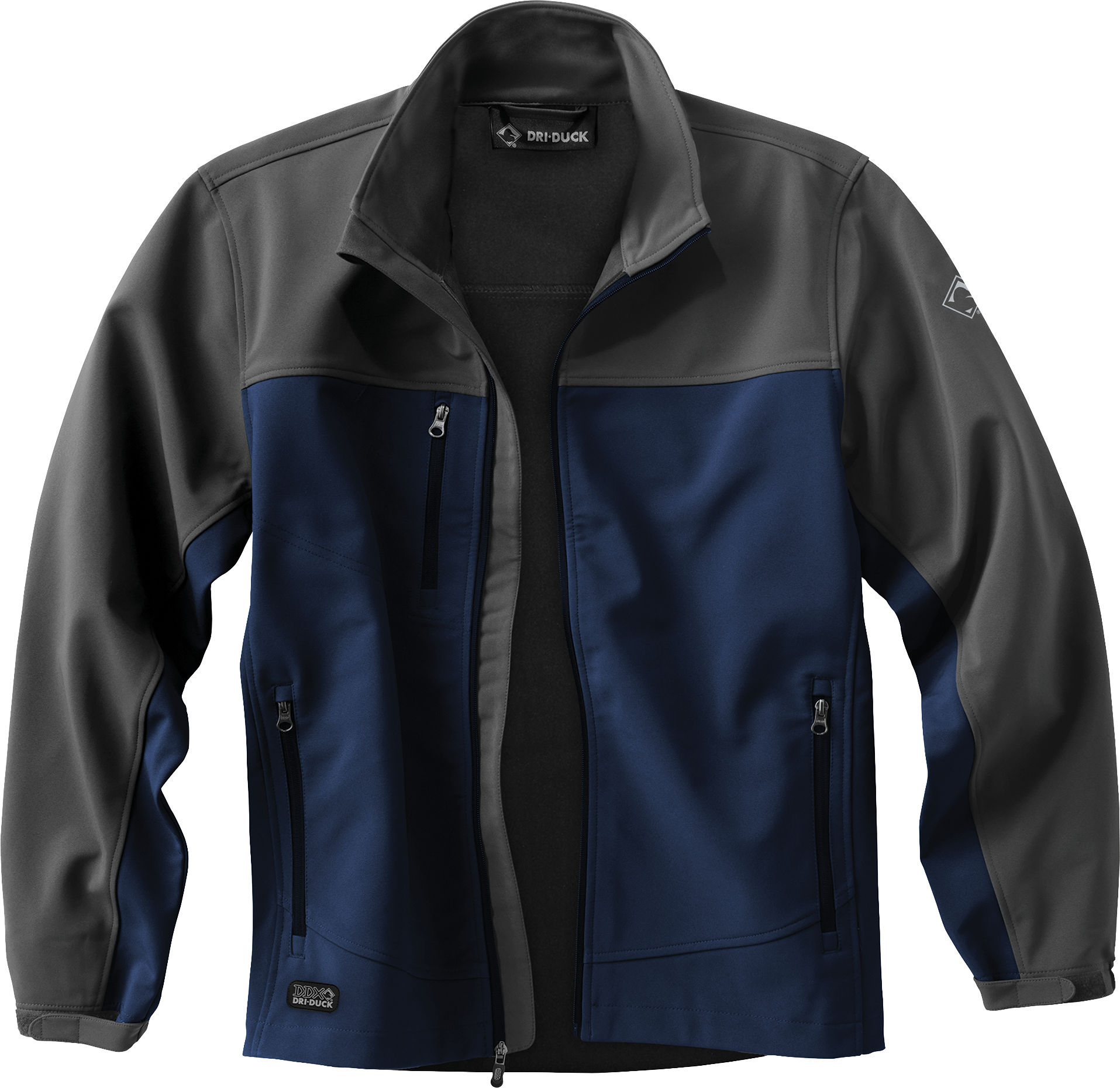 Dri-Duck Dri-Duck Motion Soft-Shell Jacket for Men - Tech Blue/Charcoal - $96.99 at Cabela's Program