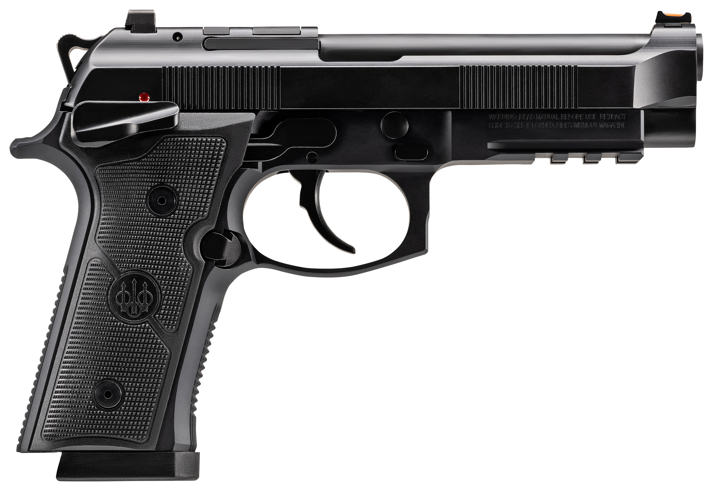 Beretta 92GTS DA/SA Semi-Auto Pistol - 9mm - Black - 15 Rounds - Beretta