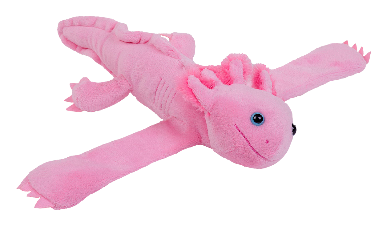 Wild Republic Huggers Axolotl Stuffed Toy