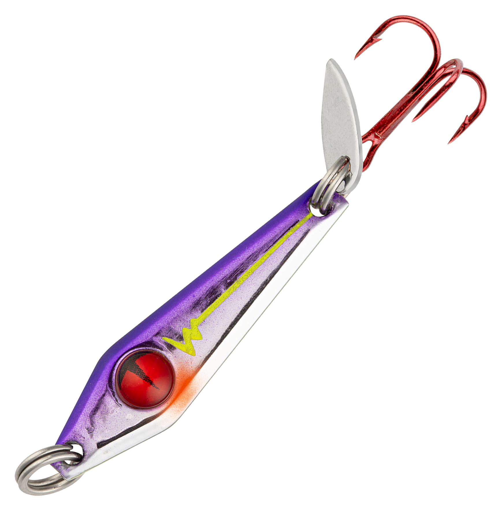 Image of Northland Fishing Tackle Tungsten Slim Spoon - Purple Racecar - 1″, 1/4 oz.