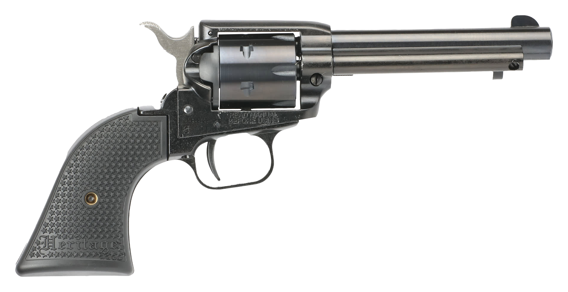 Heritage Rough Rider 475 SingleAction Rimfire Revolver with Polymer Grips