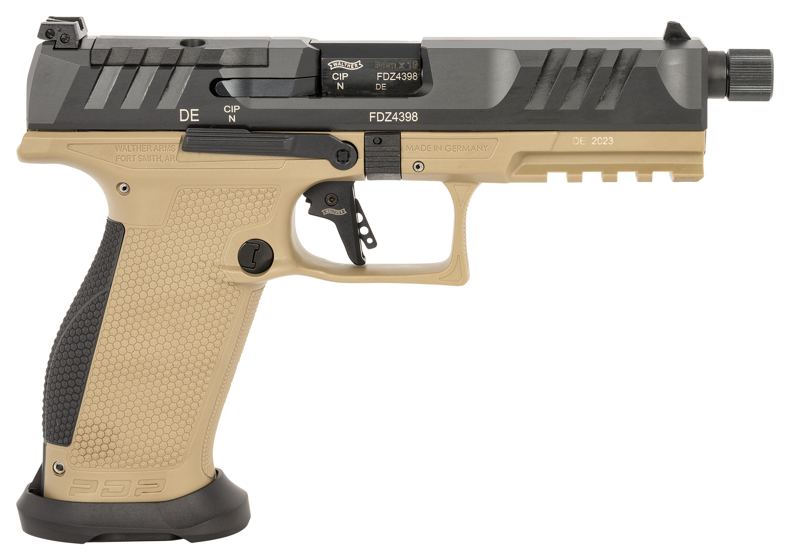 Image of Walther PDP PRO SD Full-Size Optic-Ready Semi-Auto Pistol - 5.1″ - FDE - 18 + 1