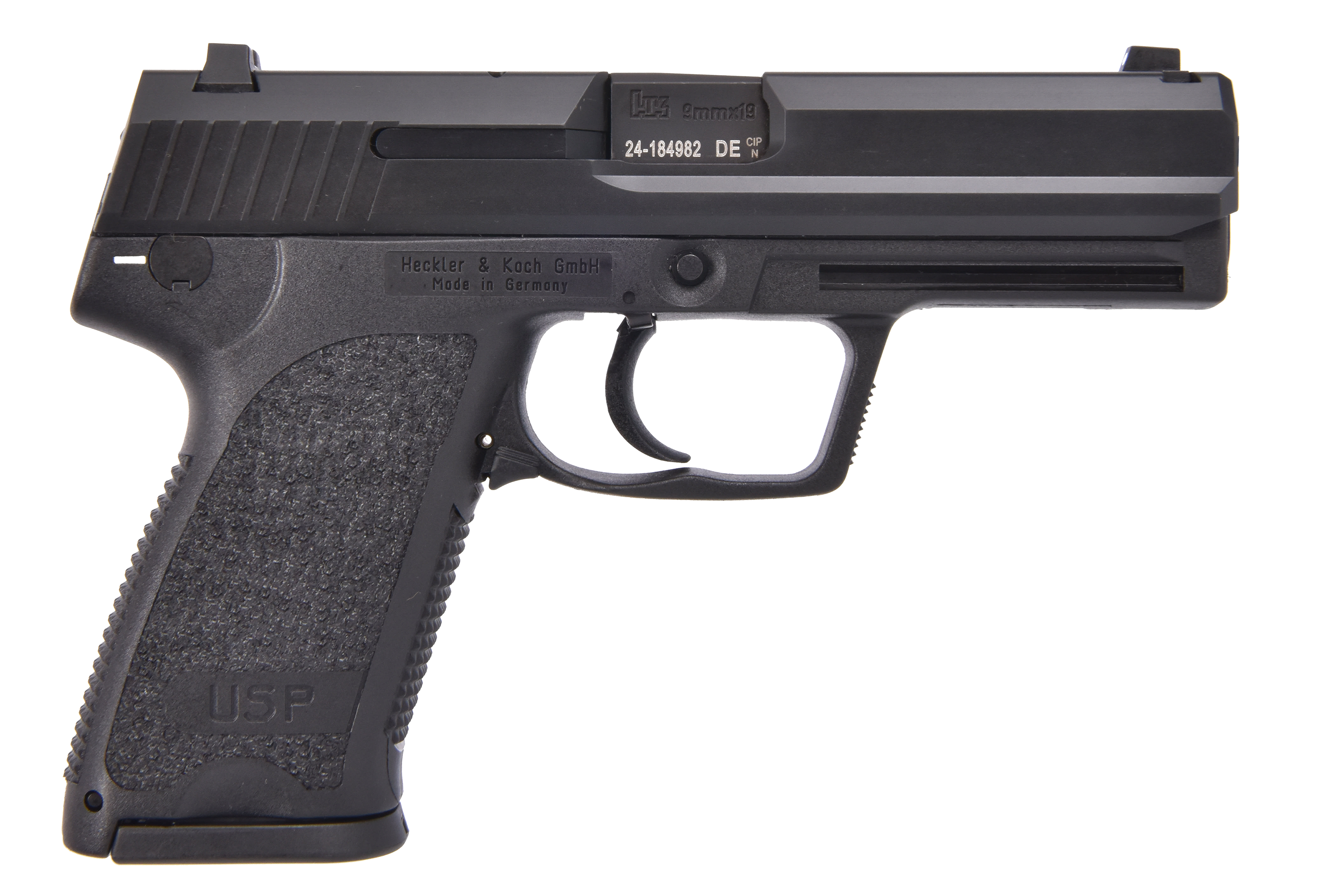 HK USP9 (V7) LEM 9mm Semi-Auto Pistol - 15 + 1