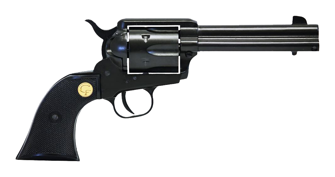 Chiappa Firearms SAA 1873 SingleAction Rimfire Revolver  475  Black  6 Rounds