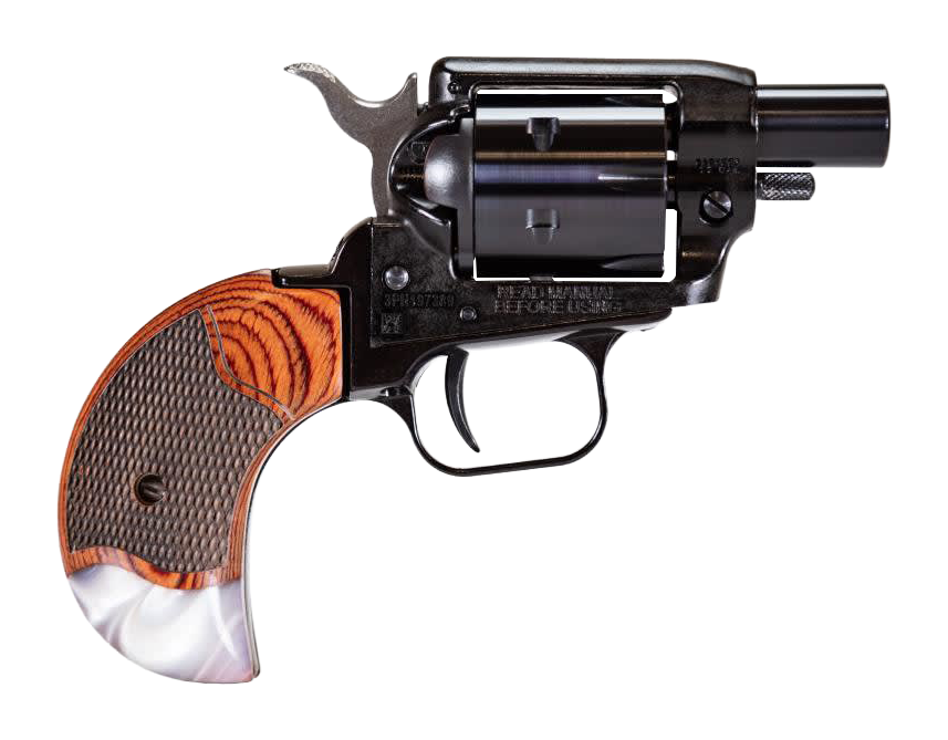 Heritage Barkeep SingleAction Rimfire Revolver with Rosewood and Pearl Grips  168