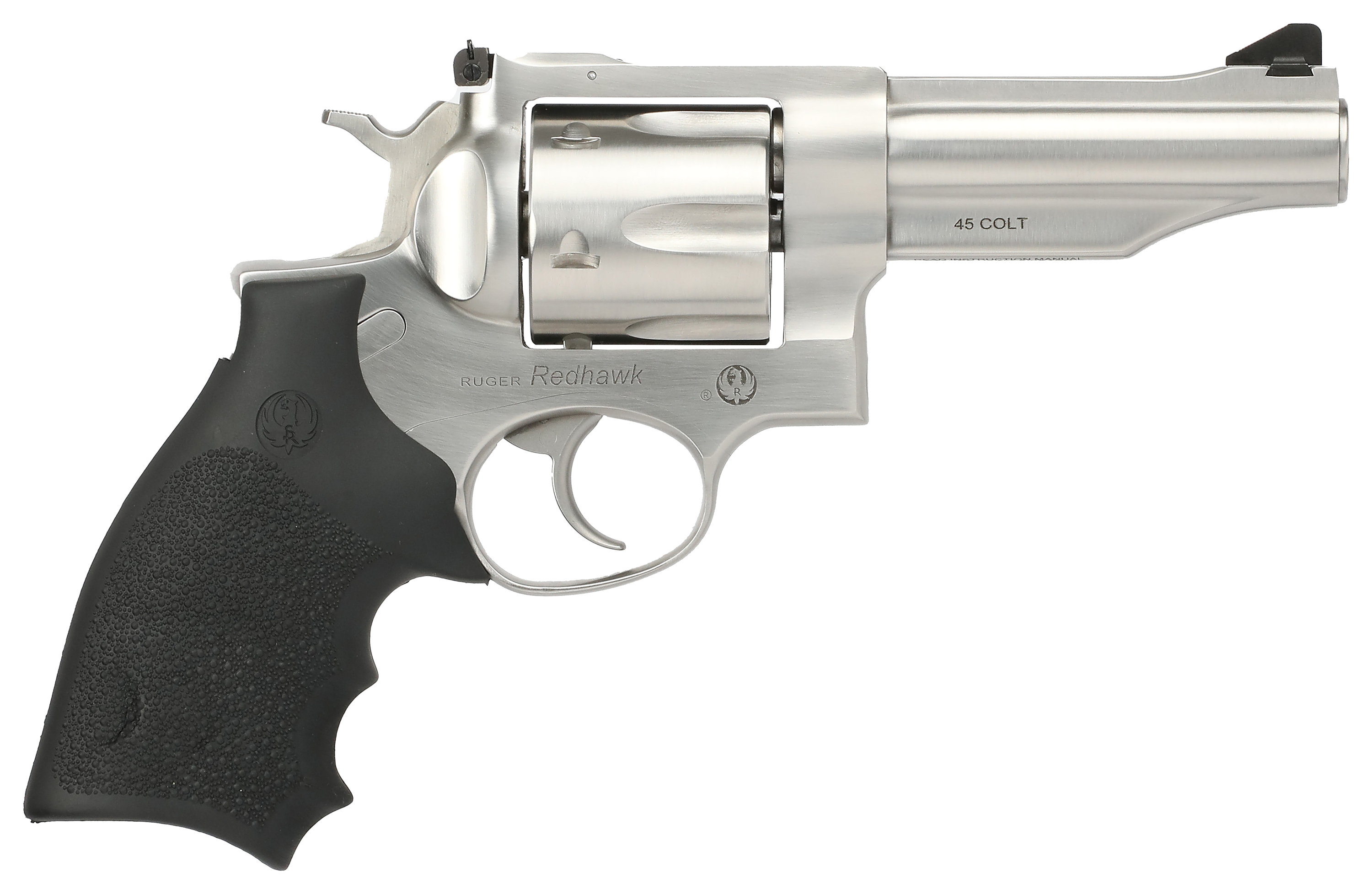 Ruger RedHawk DoubleAction Revolver with Hogue Monogrip  45 Colt