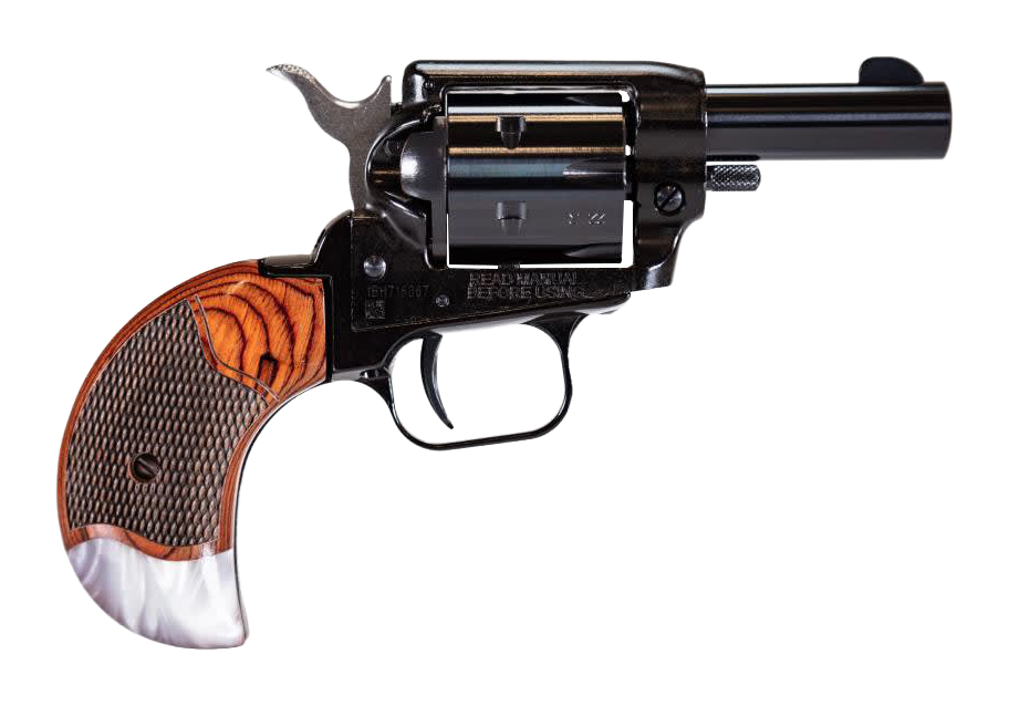 Heritage Barkeep SingleAction Rimfire Revolver with Rosewood and Pearl Grips  2