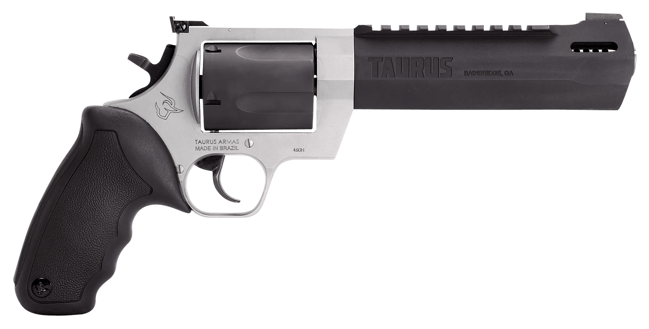 Image of Taurus Raging Hunter Revolver - .460 Smith &Wesson - Stainless - 6.75″ - 5 rd.