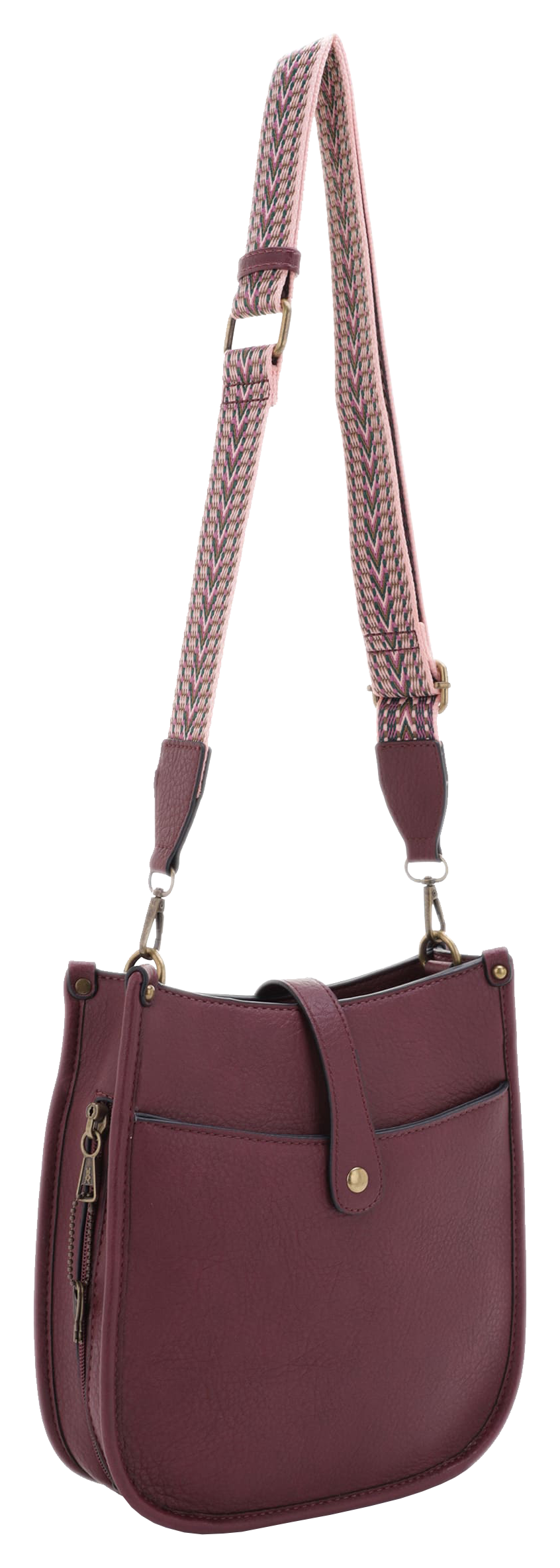 Jessie &James Handbags Chelsea Concealed-Carry Crossbody Bag - Wine - Jessie & James Handbags