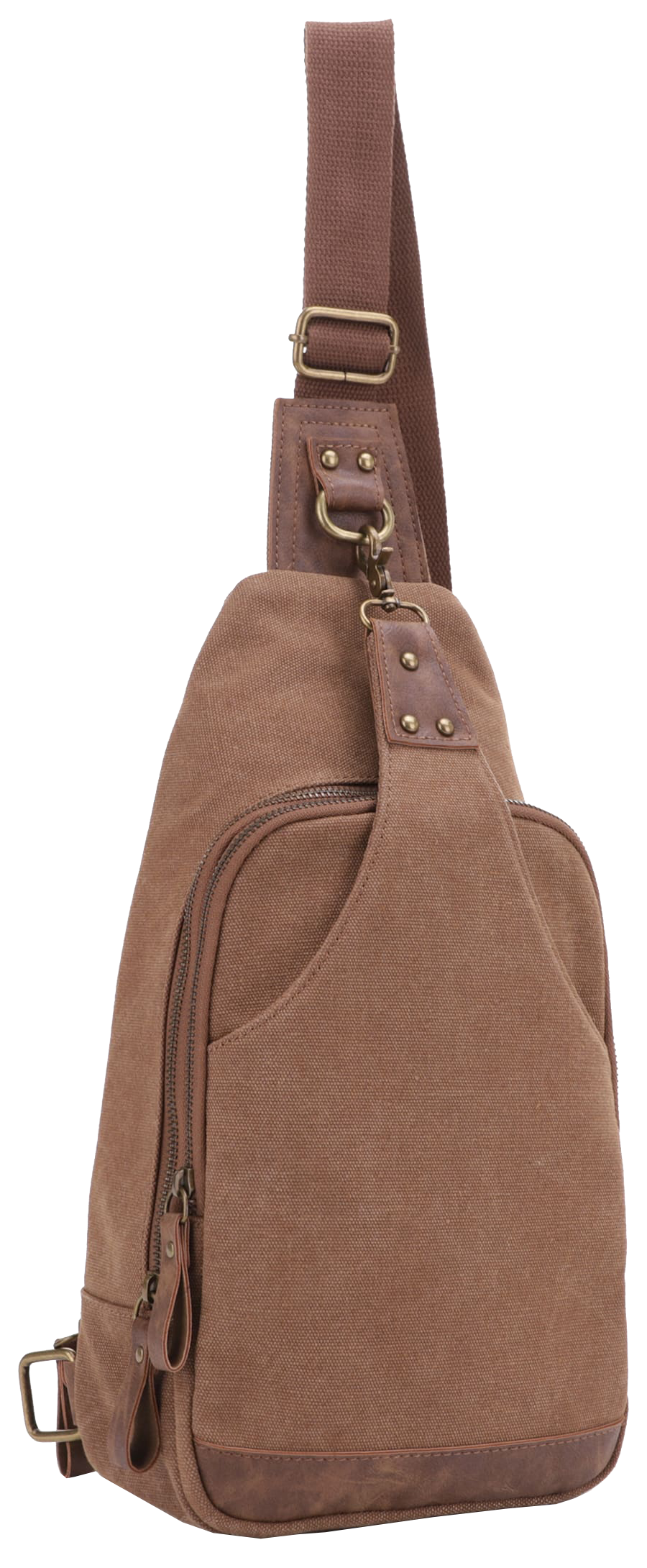 Jessie &James Handbags Glacier Canvas Concealed-Carry Sling Bag - Brown - Jessie & James Handbags