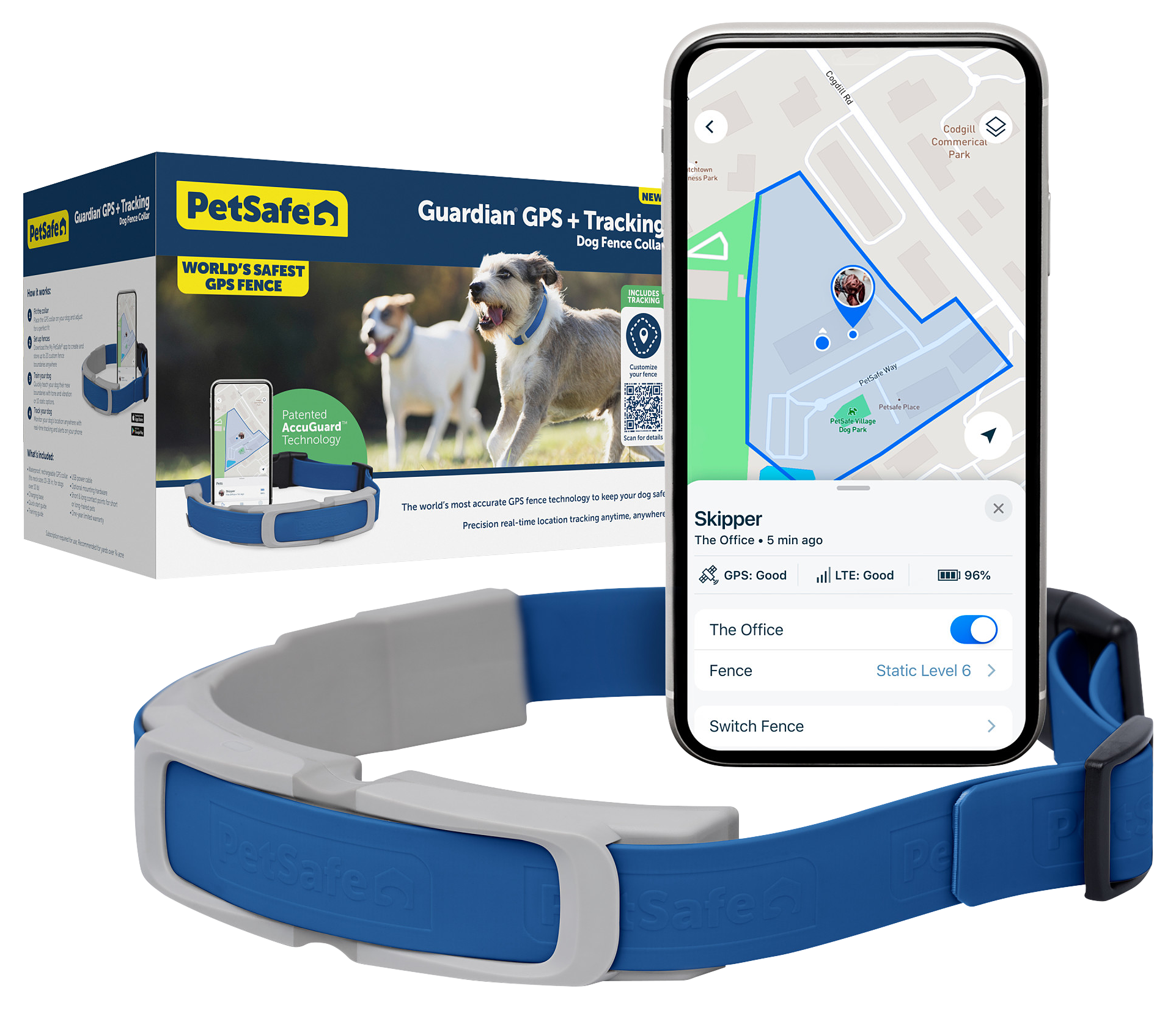 PetSafe Guardian GPS Tracking Fence Collar for Dogs - PetSafe